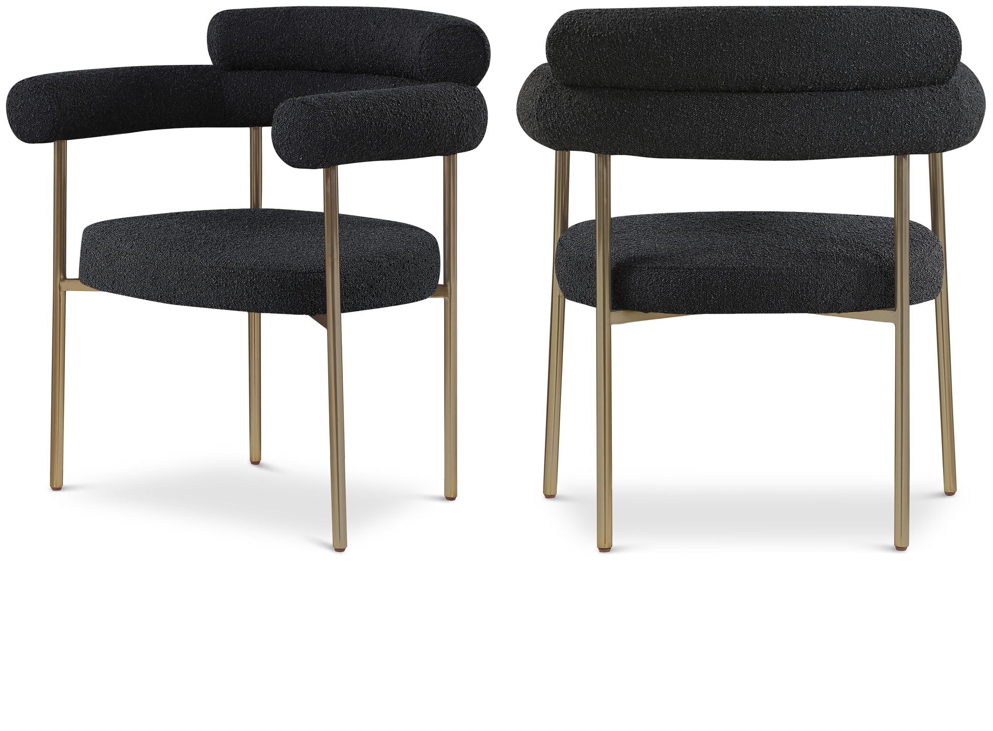 Blake - Boucle Fabric Dining Chair (Set of 2)