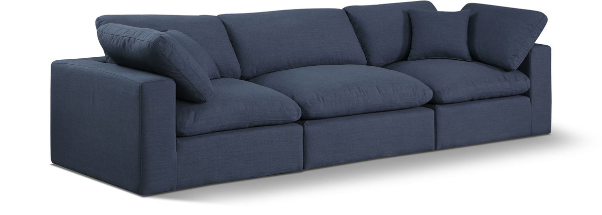 Comfy - Linen Modular Sofa 3 Seats