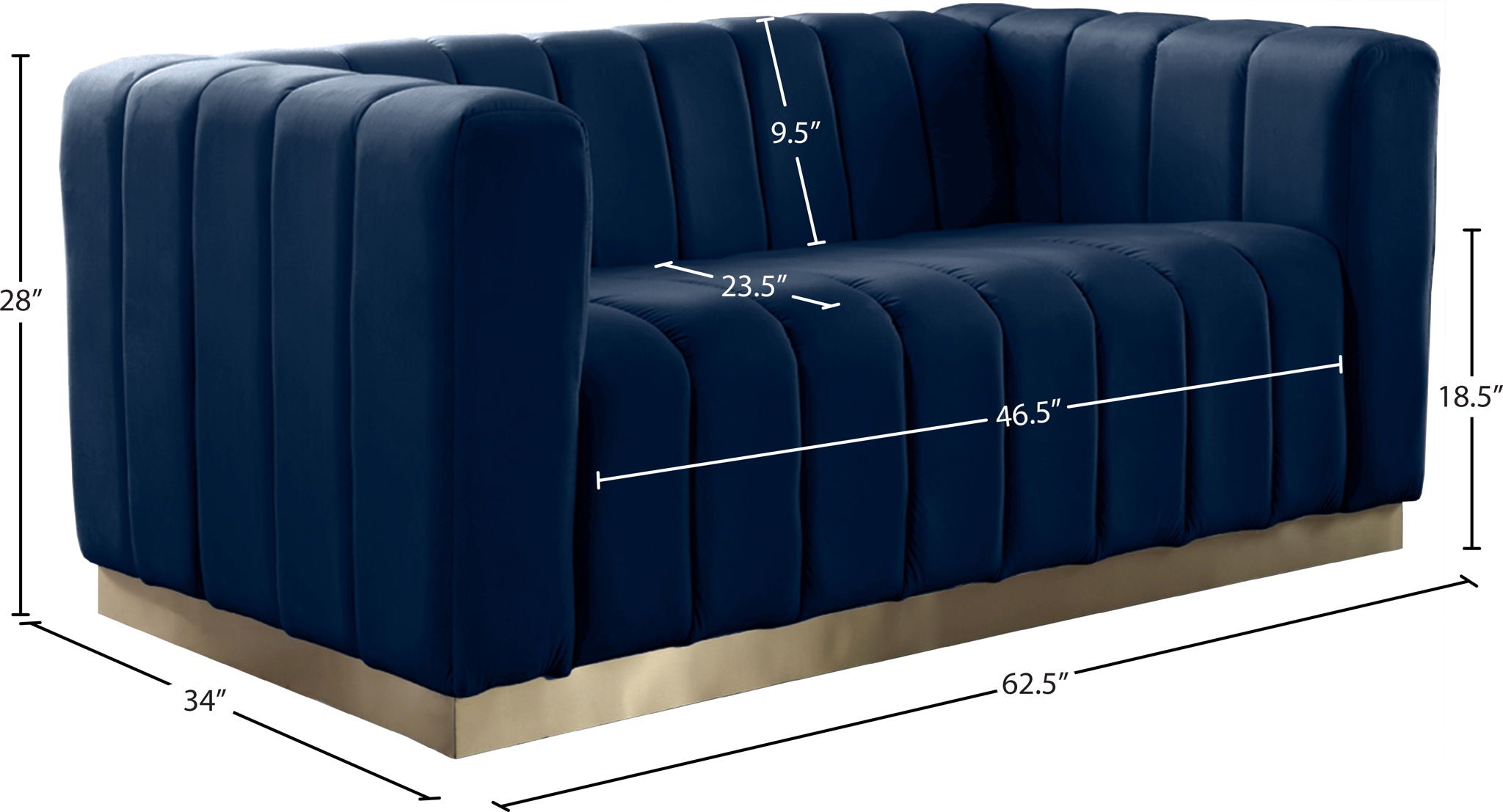 Marlon - Loveseat