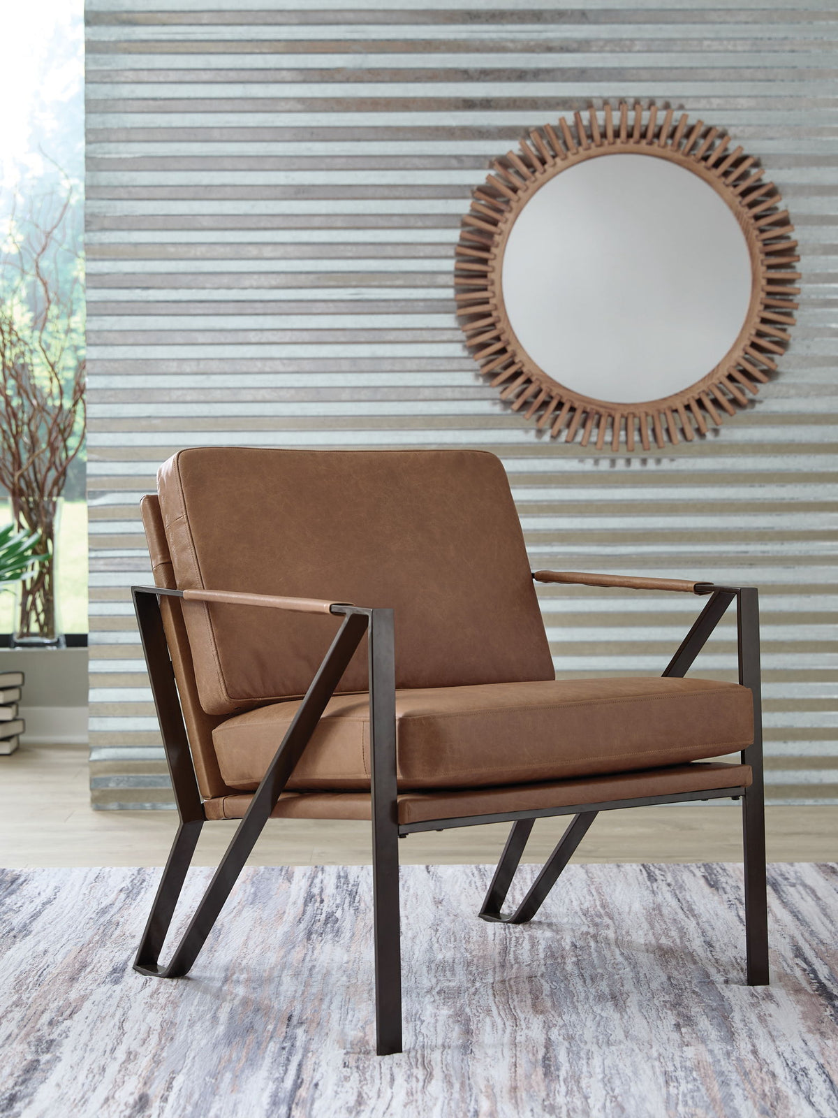 Garronmont - Accent Chair - Caramel
