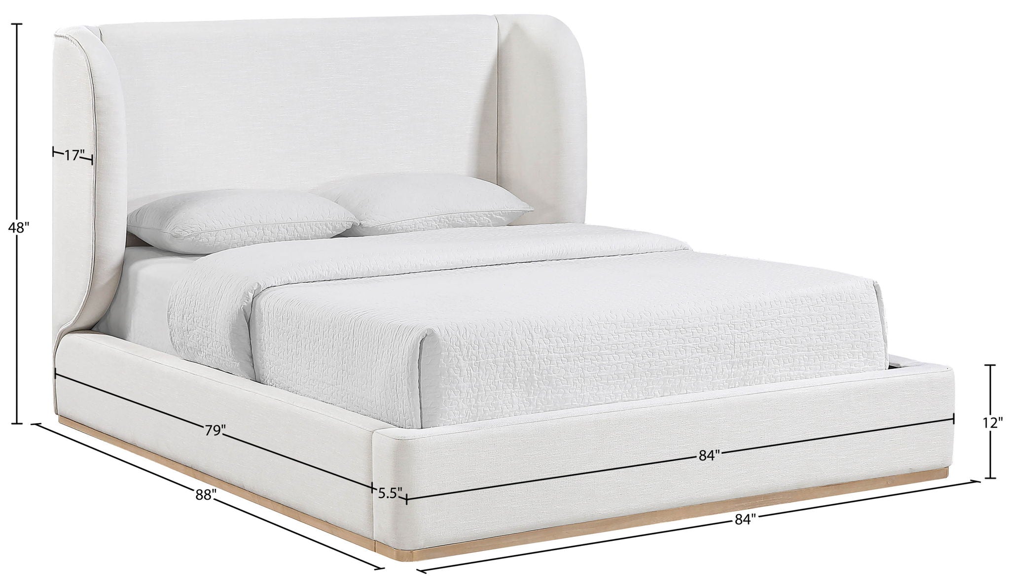 Aurin - Upholstered Bed