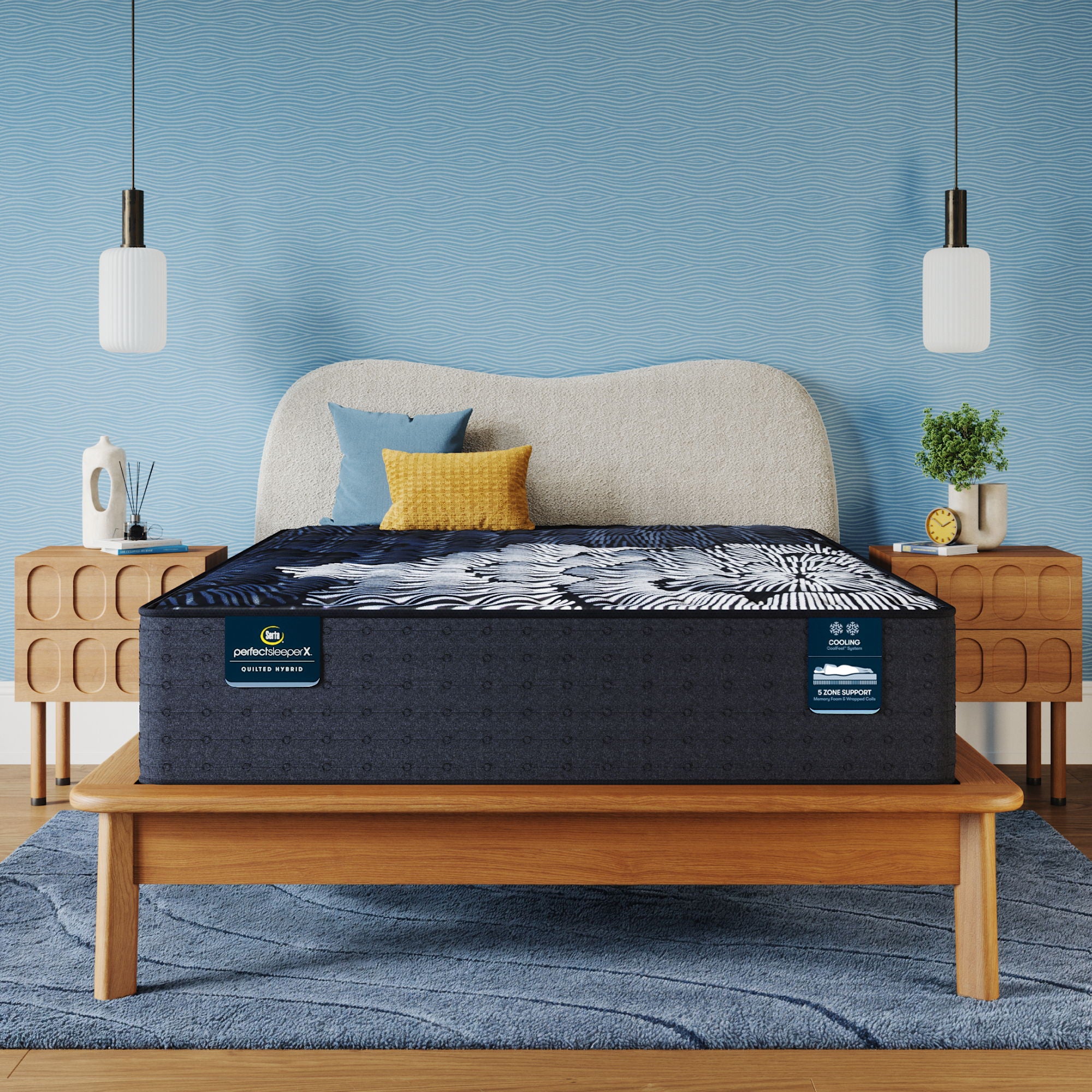 Perfect Sleeper X - 14.25" Max Hybrid Medium Mattress