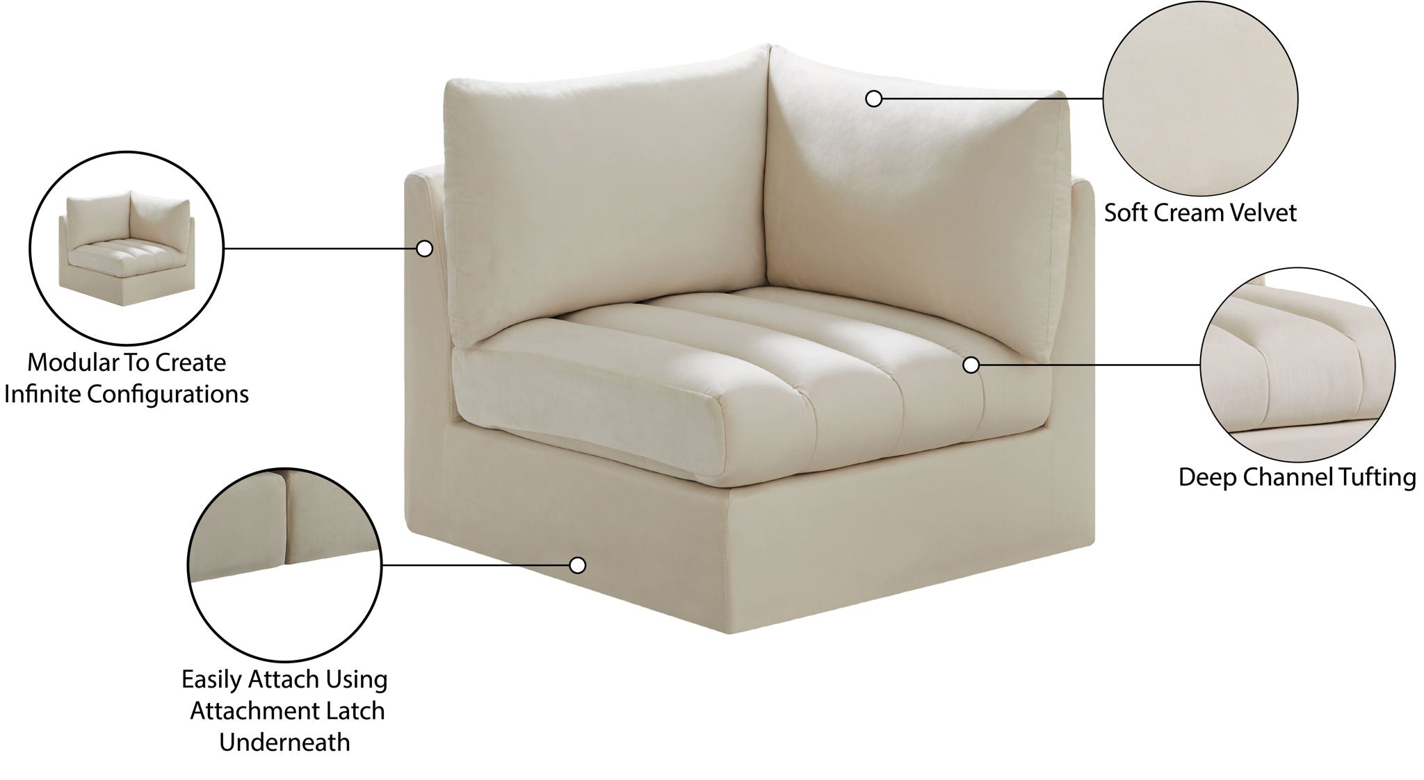 Jacob - Corner Chair