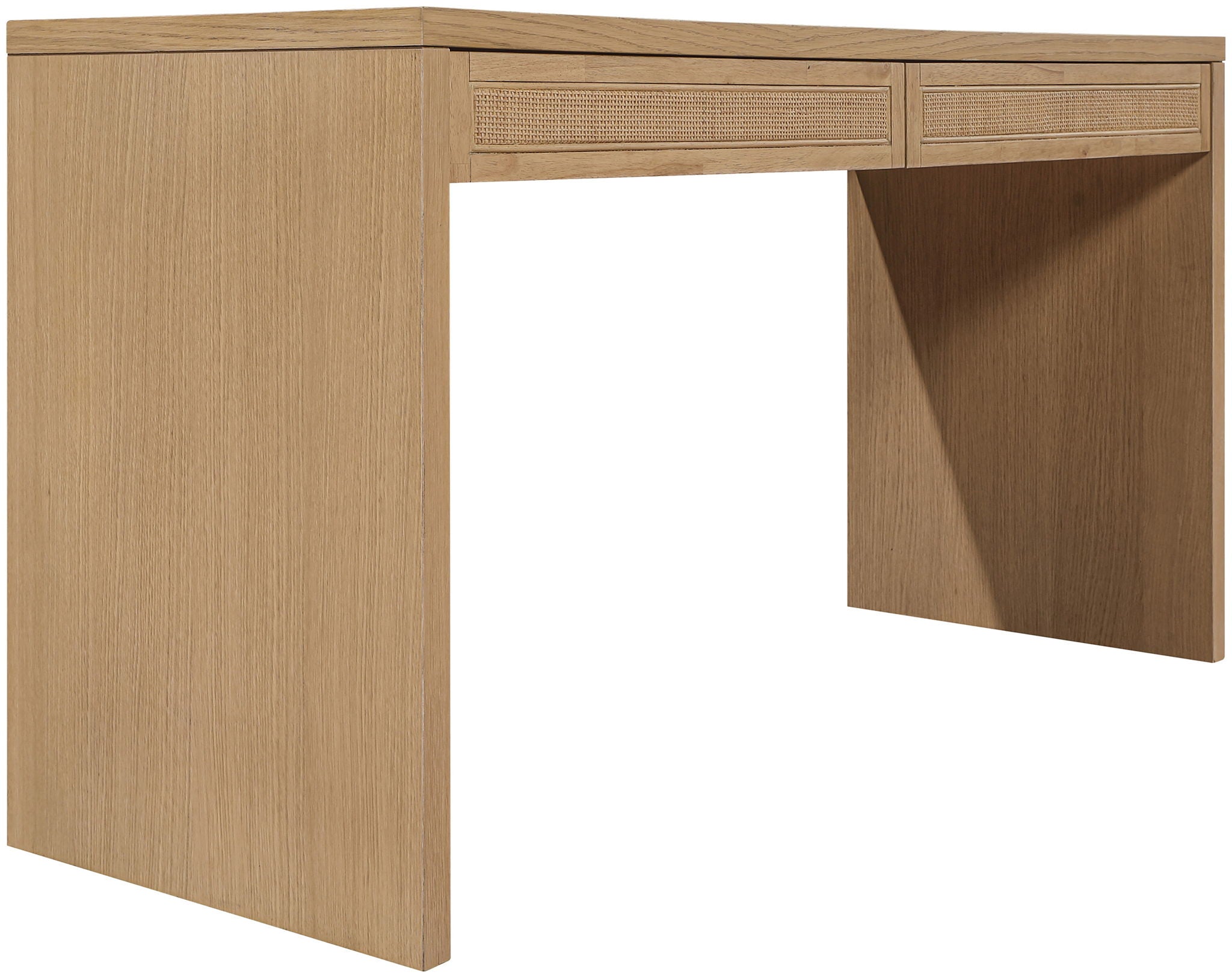 Avro - Solid Wood And Oak Veneer Desk