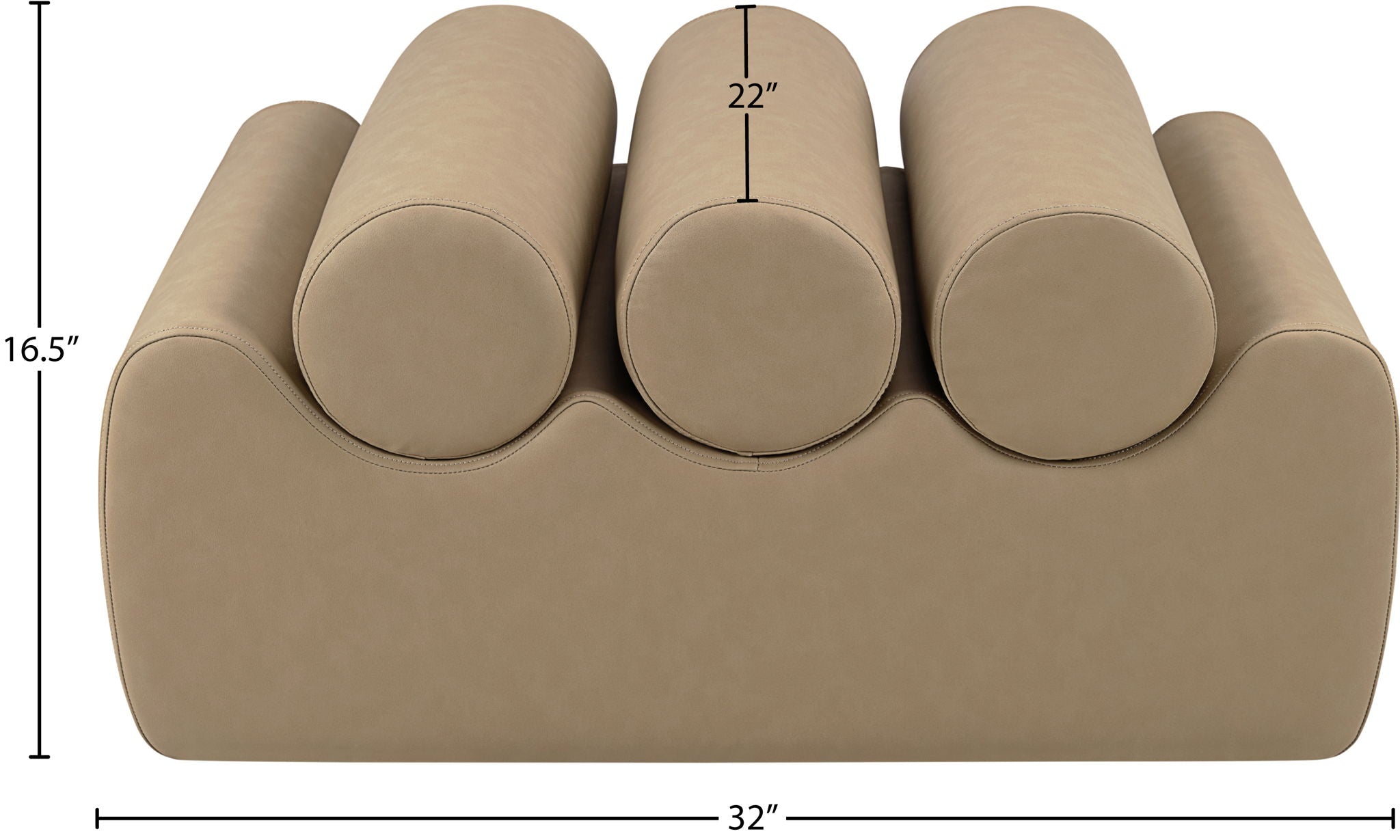 Rumble - Faux Leather Bench