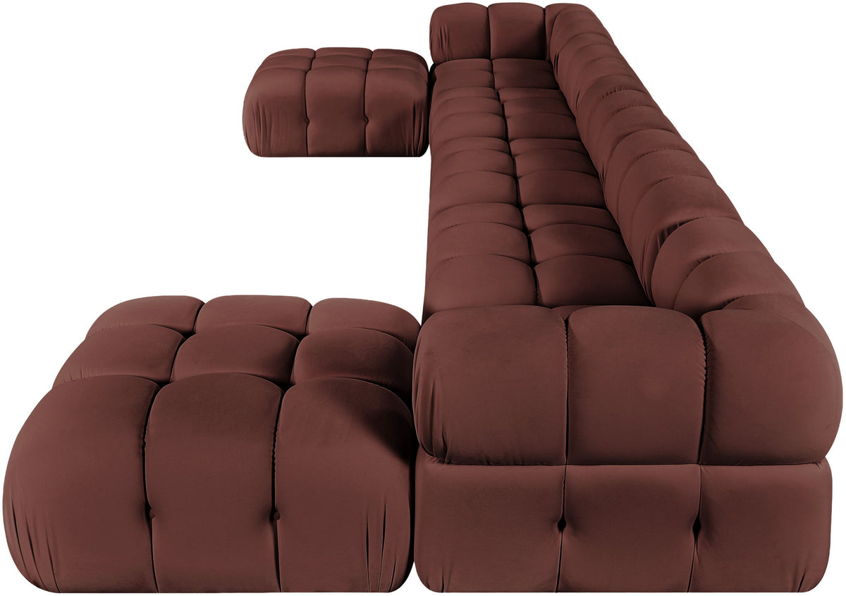 Orin - 7 Piece Modular Sectional (3 Modular Chairs, 2 Corner Chairs & 2 Ottomans)