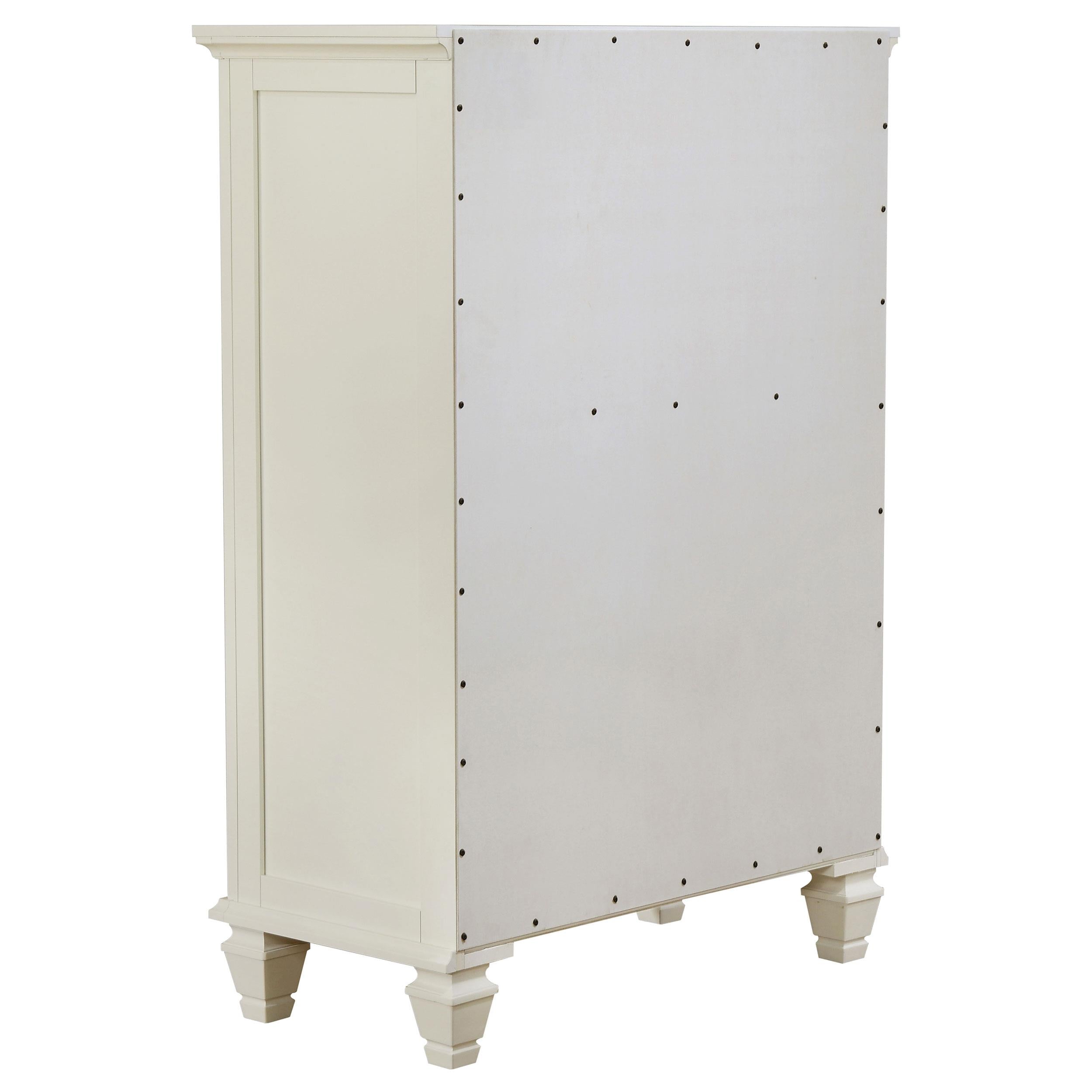 Diamond Modern Furniture COA Sandy Beach 5-Drawer Chest 201305 IMAGE 5