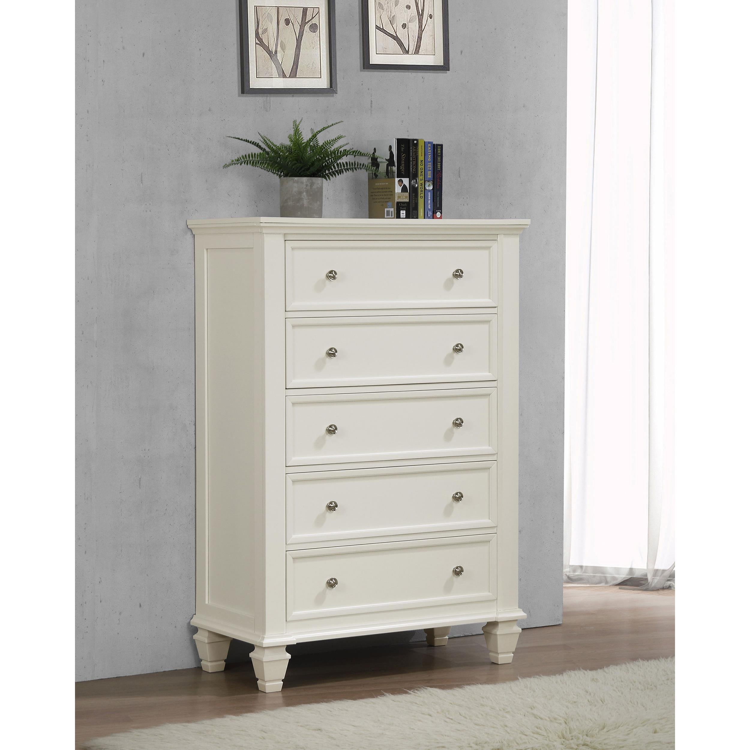 Diamond Modern Furniture COA Sandy Beach 5-Drawer Chest 201305 IMAGE 9