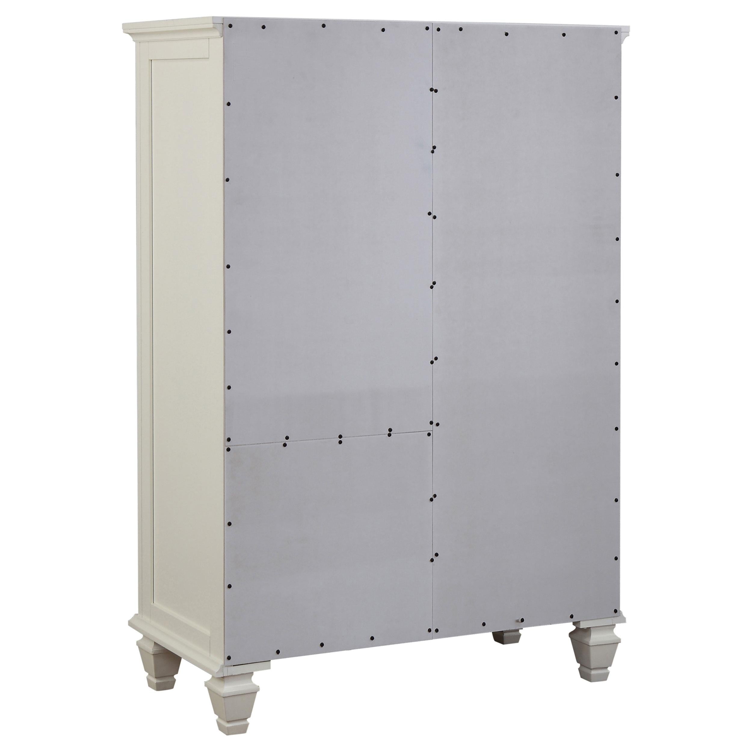 Diamond Modern Furniture COA Sandy Beach 6-Drawer Chest 201308 IMAGE 4
