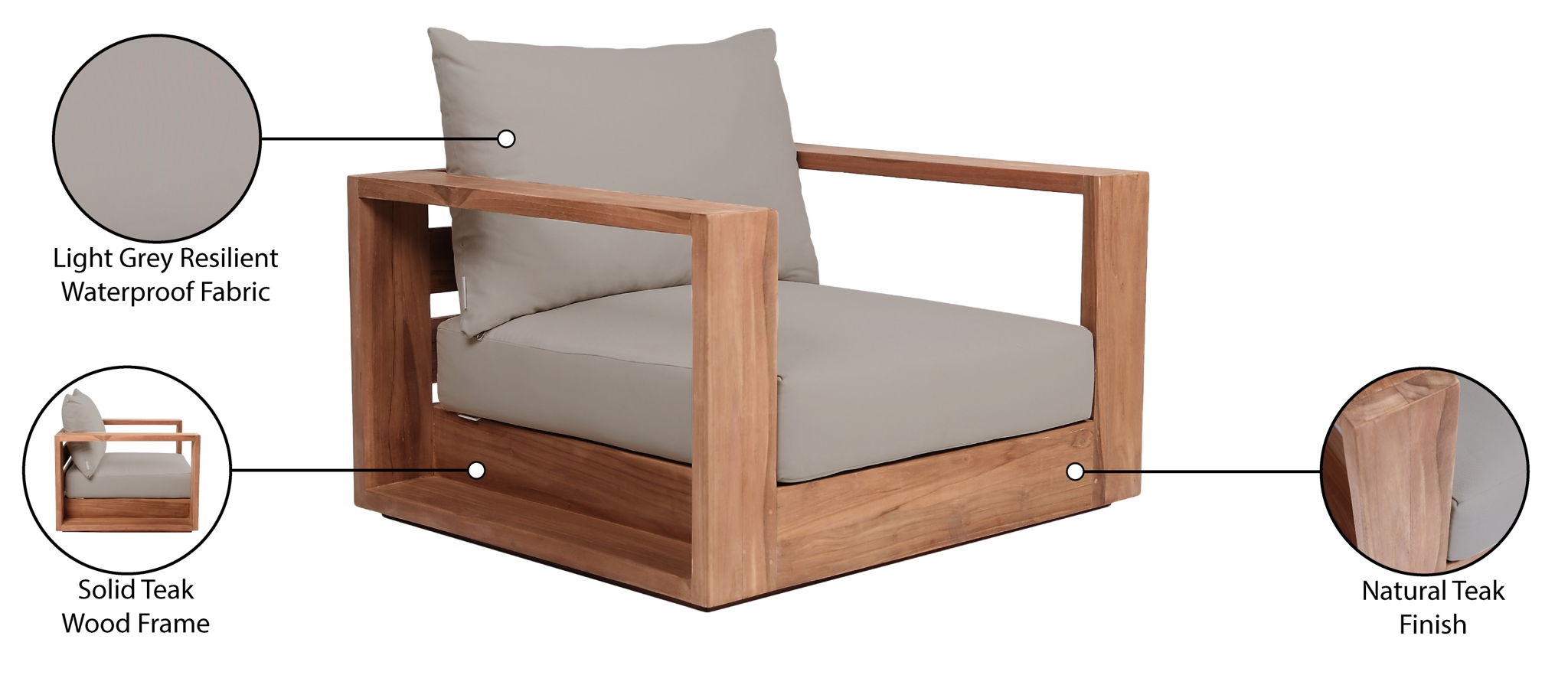 Tulum - Water Resistant Outdoor Chair