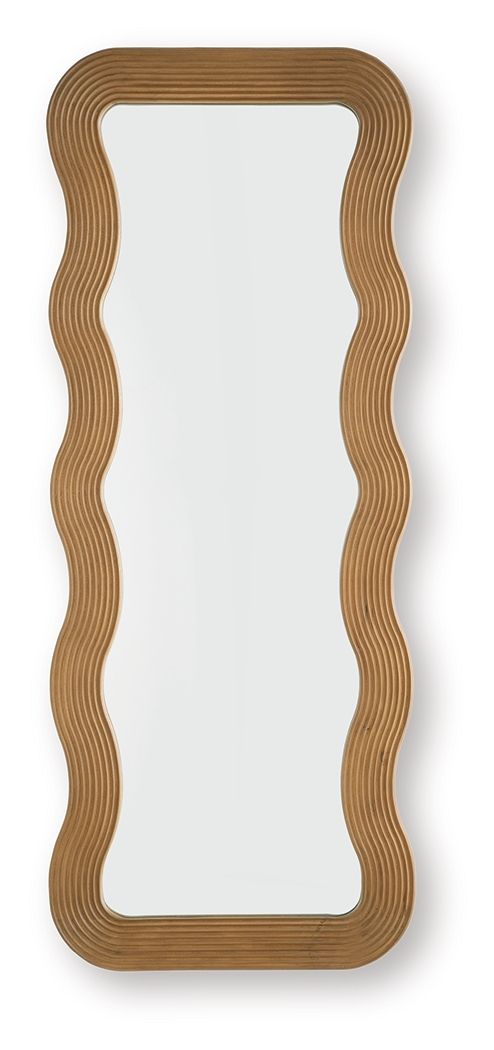 Ellisonville - Floor Mirror - Brown