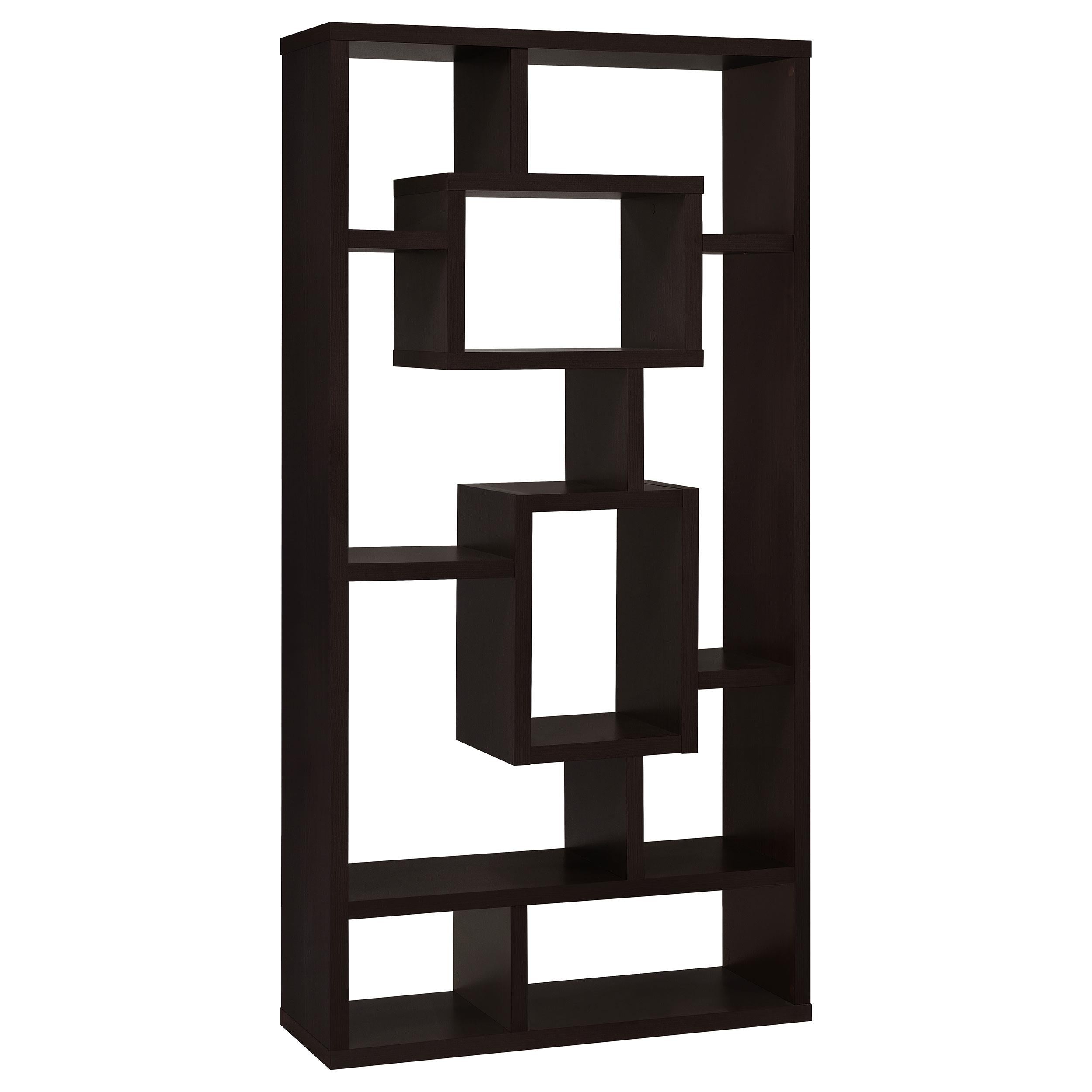 Diamond Modern Furniture COA Bookcases 5+ Shelves 800259 IMAGE 4