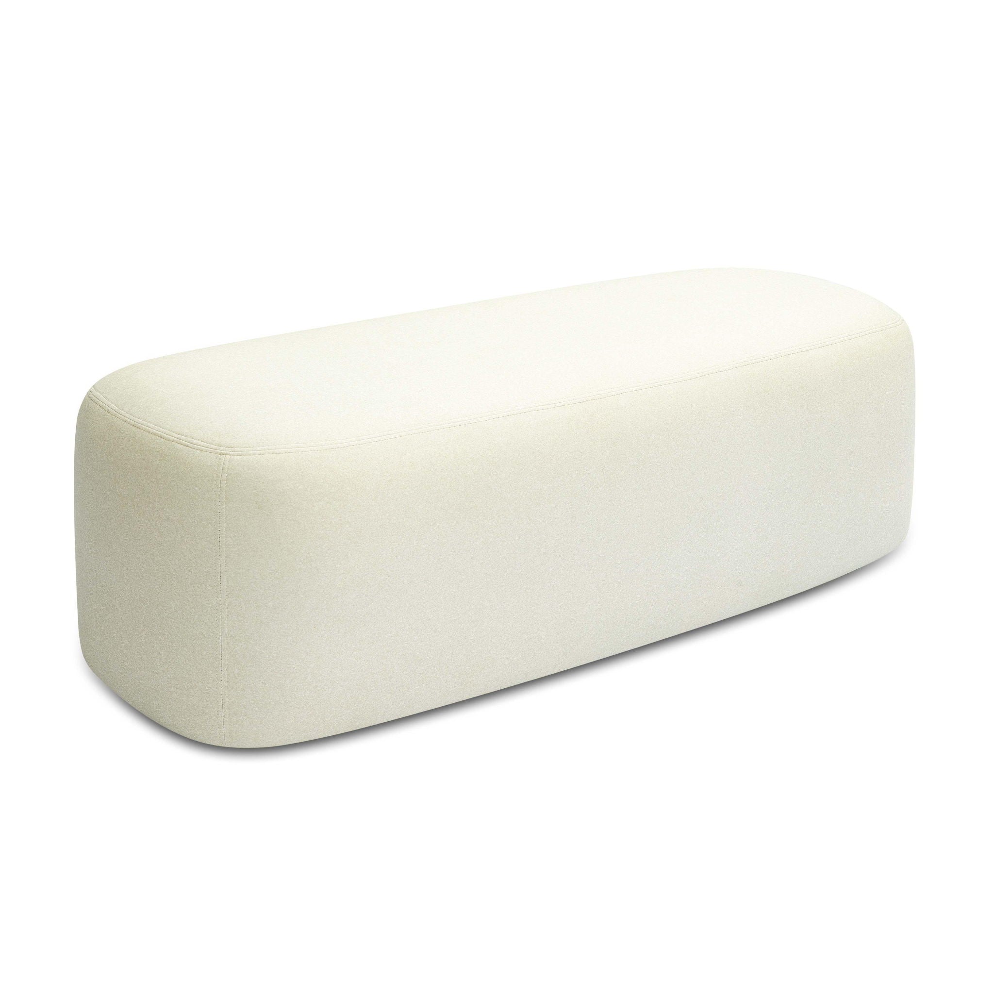 Graceland - Faux Mohair Bench