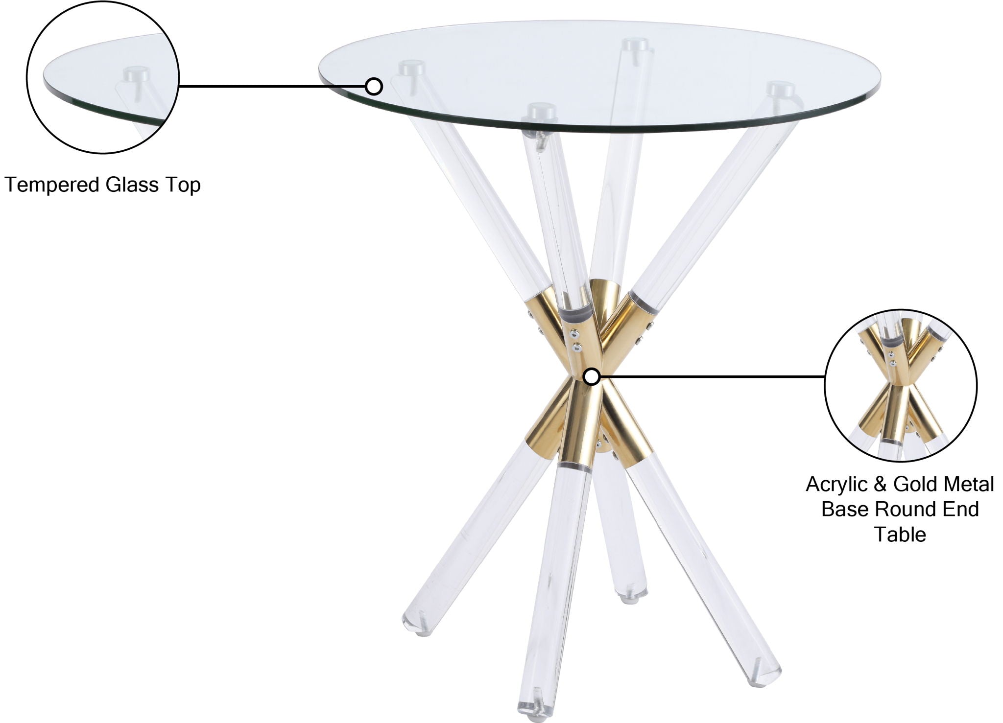 Mercury - Living Room Round Table