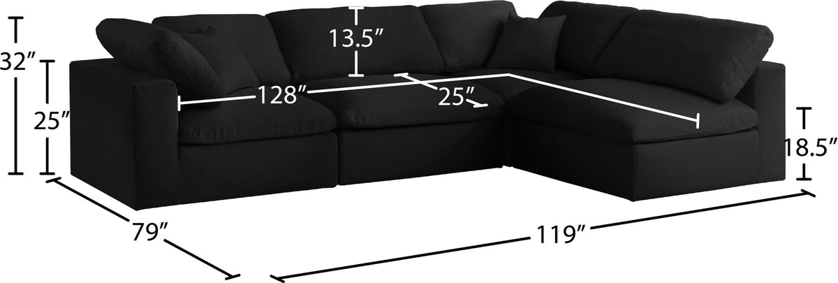 Serene - 4 Piece Modular Sectional