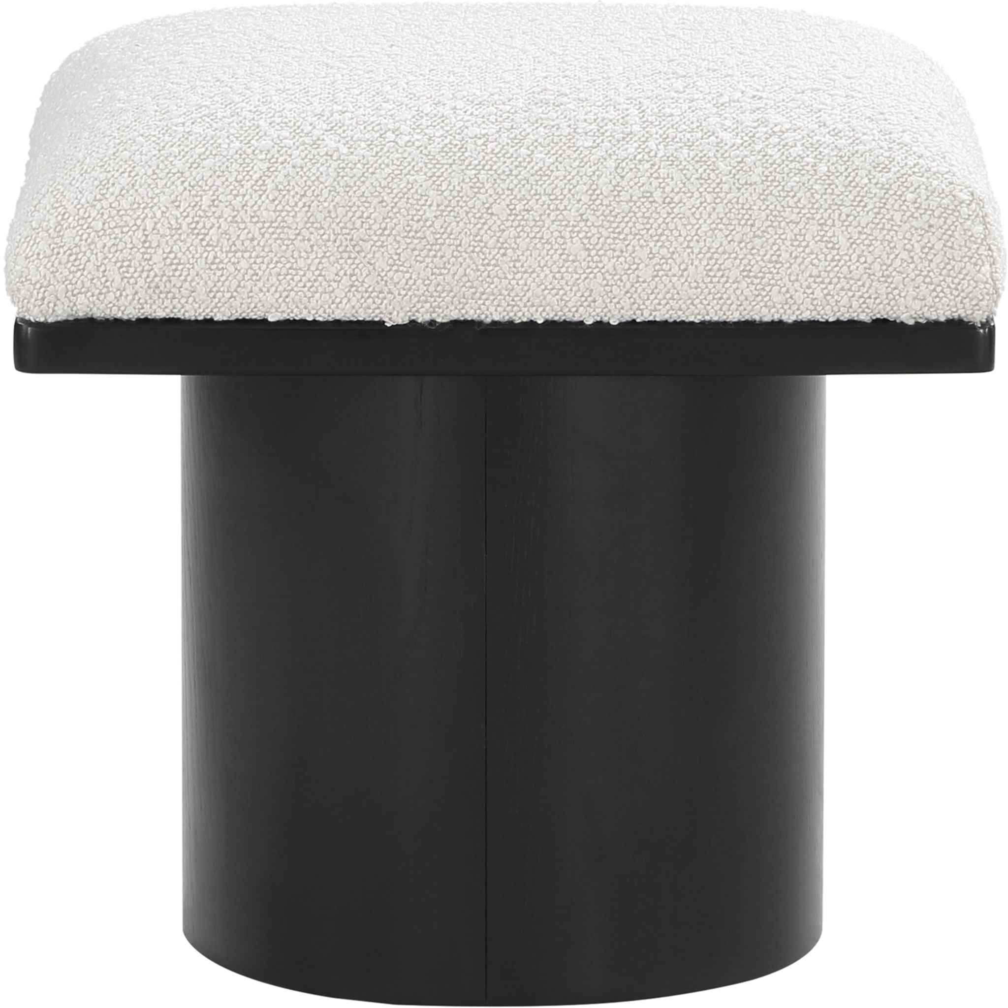 Pavilion - Bench / Stool With Black Base