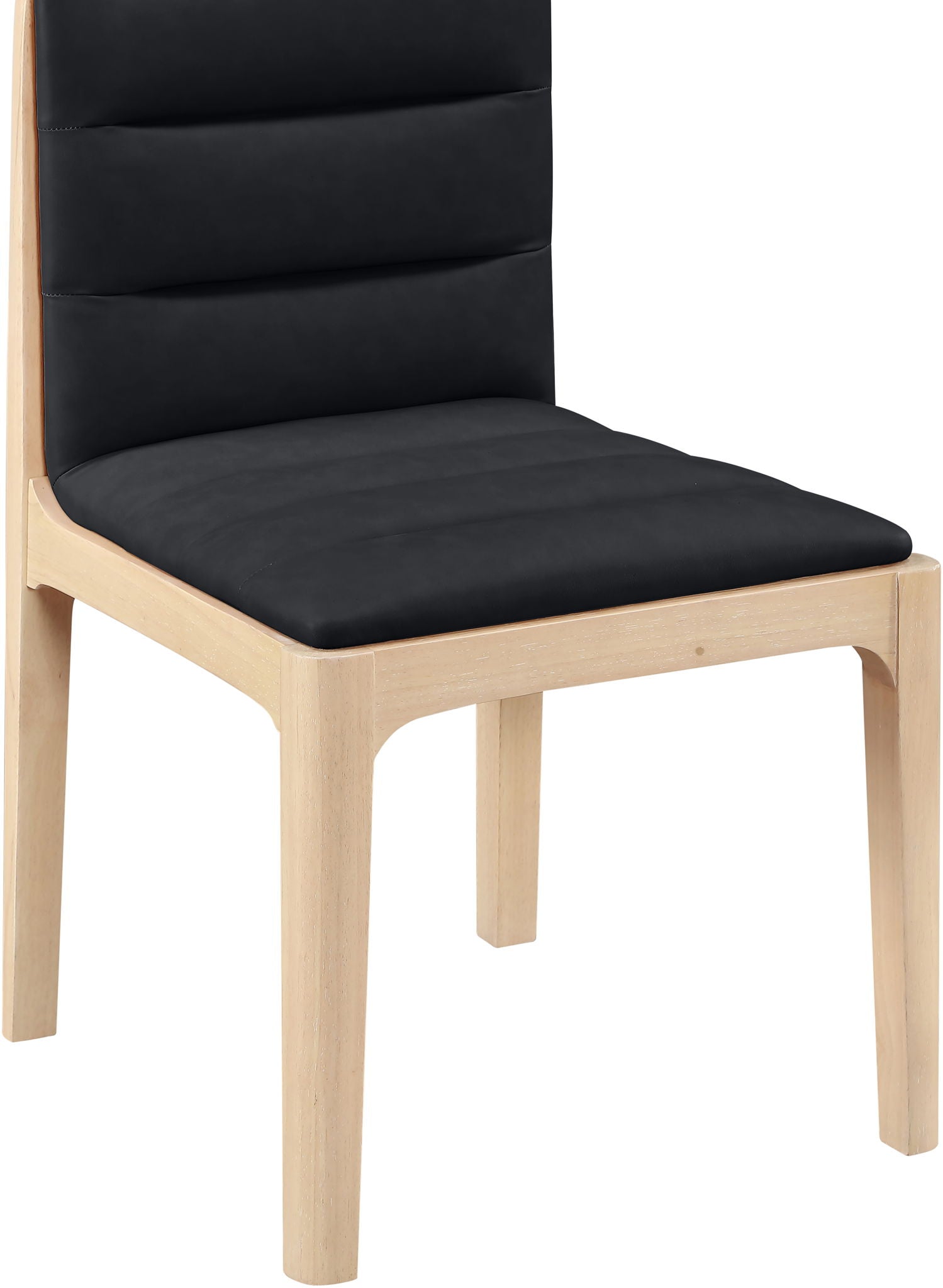 Ellis - Vegan Leather Upholstered Dining Chair (Set of 2) - Natural Base