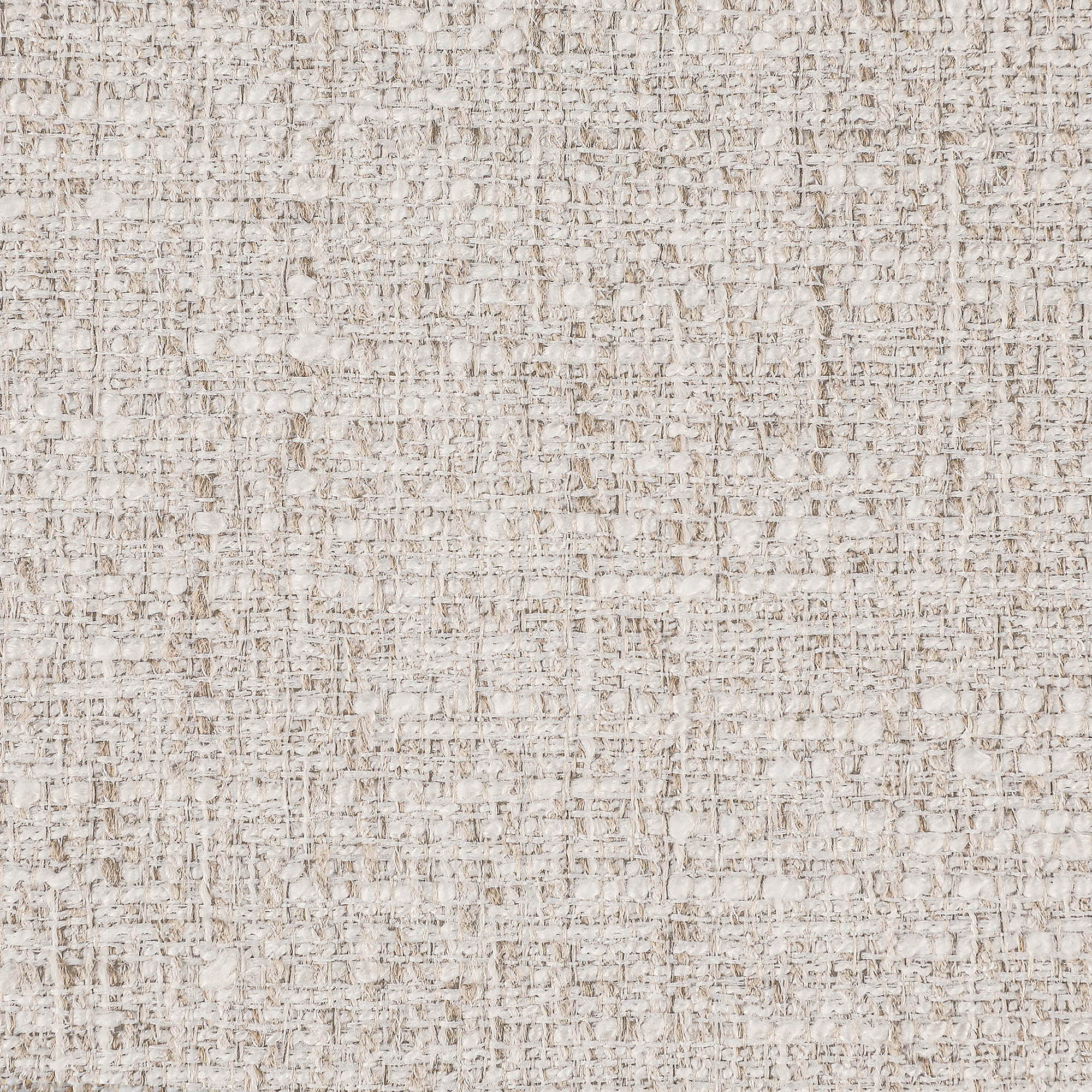 Nara - Linen Textured Fabric Upholstered Bench - Painted Natural