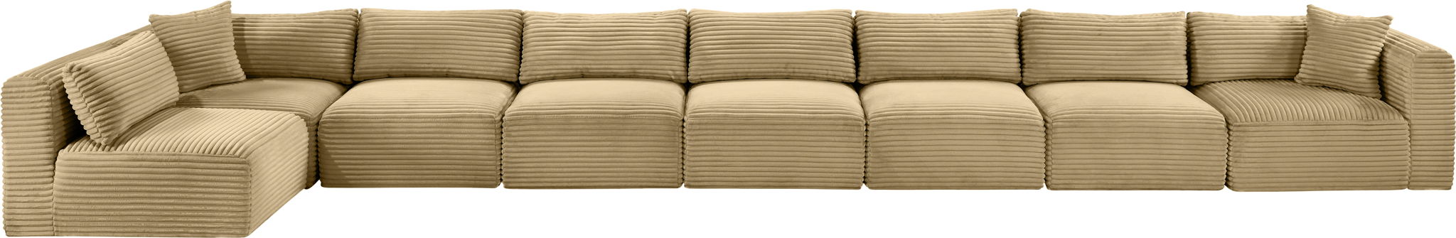 Shaggy - 8 Piece Modular Sectional