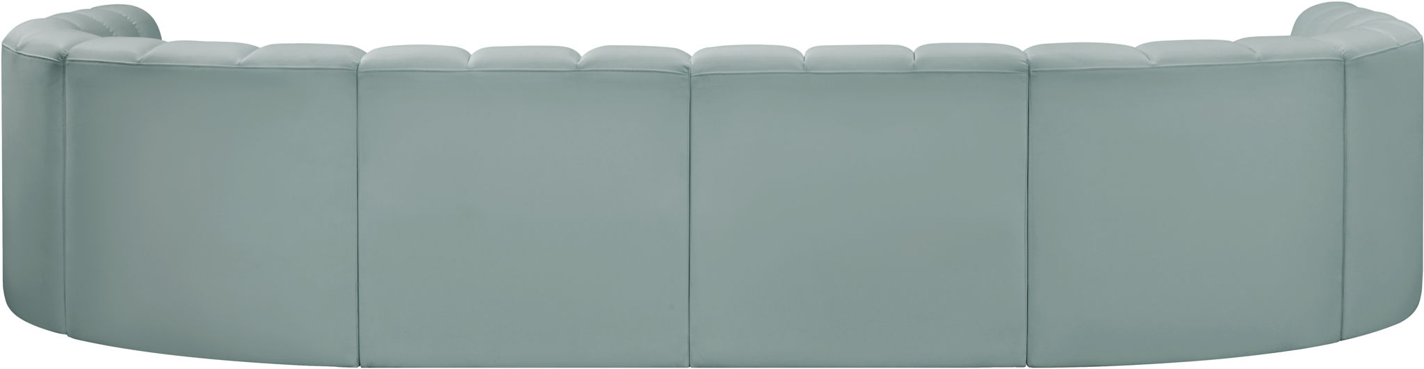 Arc - Faux Leather Modular U-Shaped Sectional