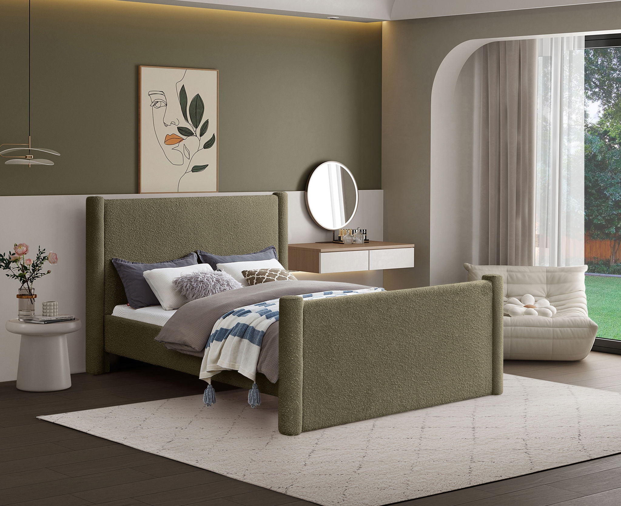 Elias - Boucle Bed