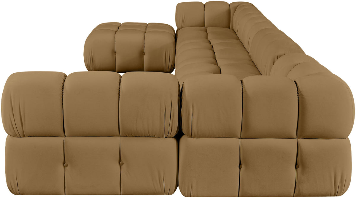 Orin - 6 Piece Modular Sectional (3 Modular Chairs, 2 Corner Chairs & Ottoman)