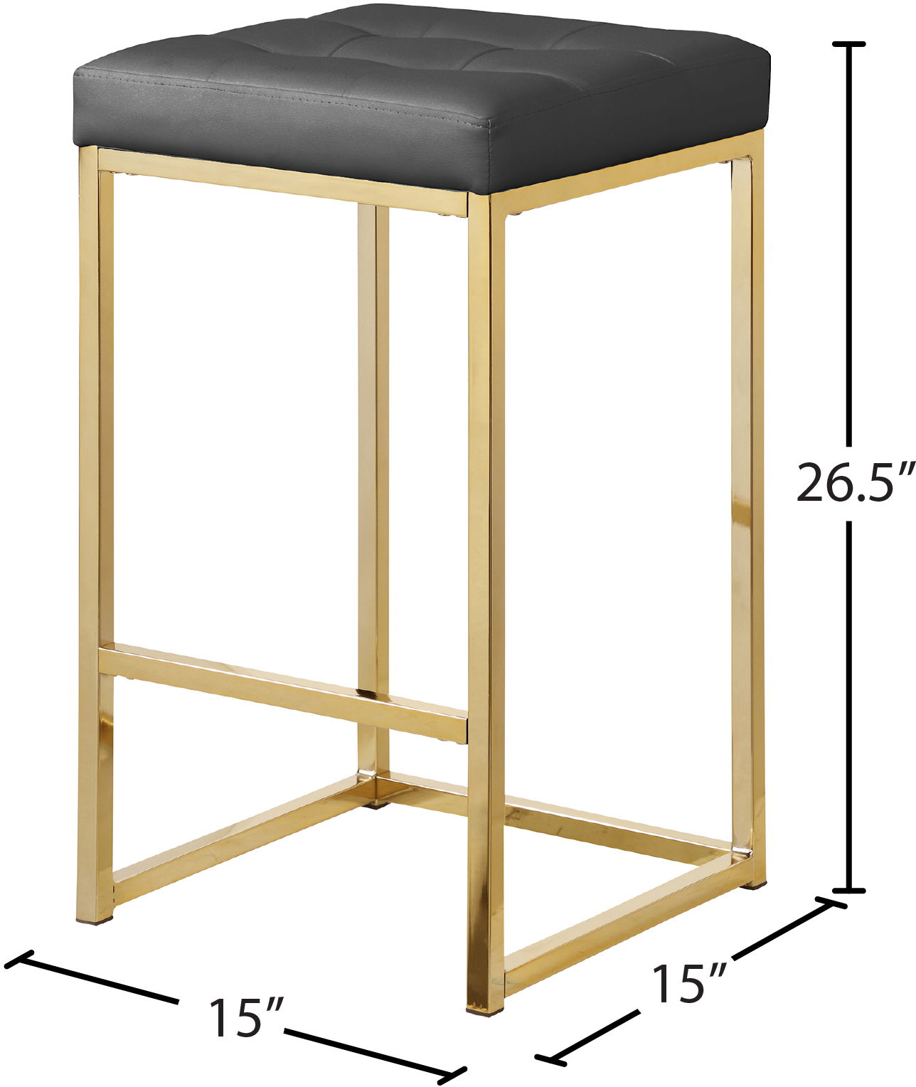 Nicola - Steel Stool (Set of 2)