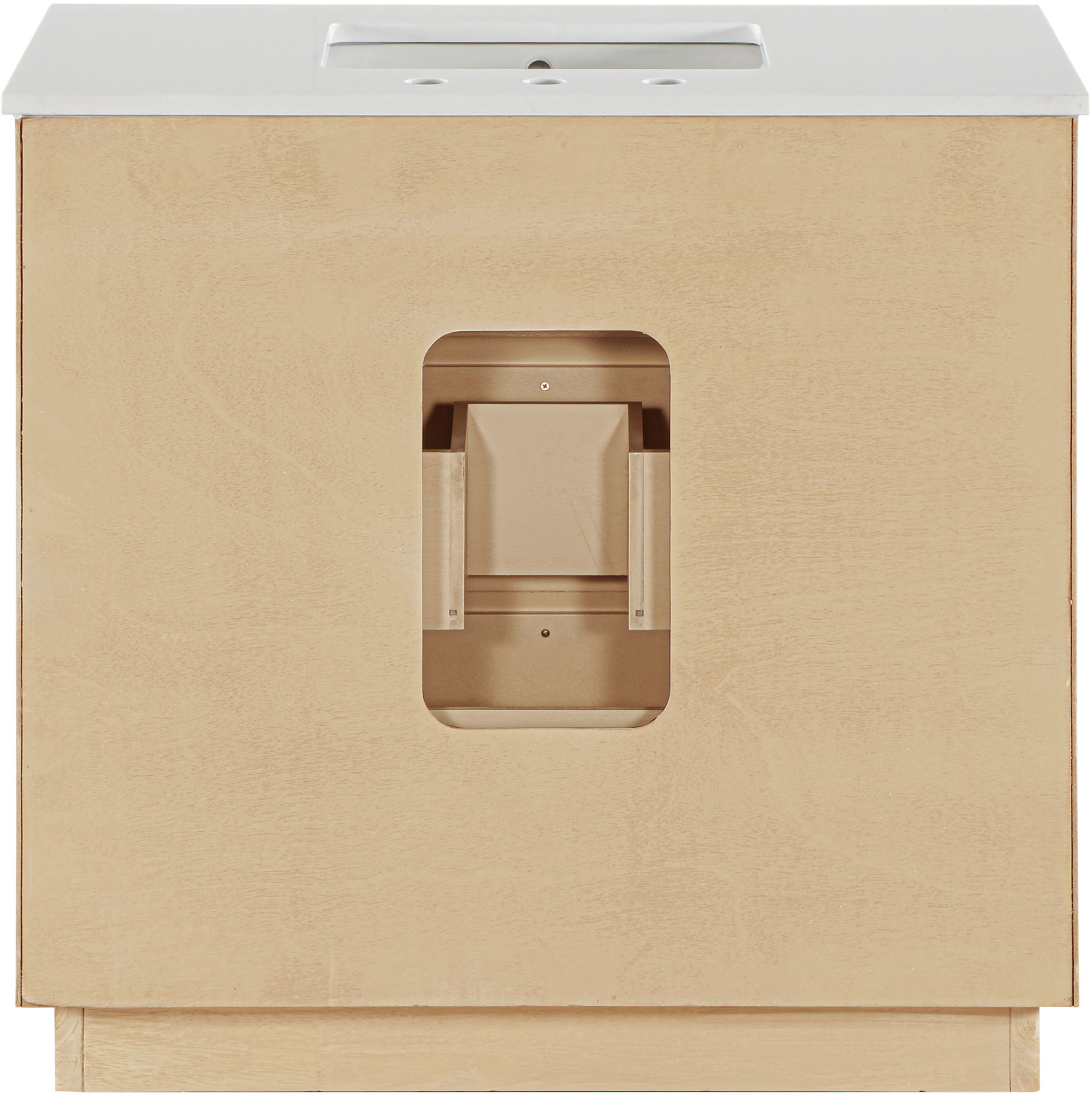 Willard - Engineered Stone And Solid Wood Bathroom Vanity