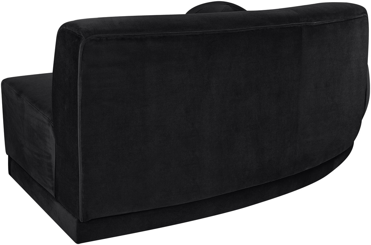 Avra - 86" Velvet Performance Fabric Upholstered Sofa