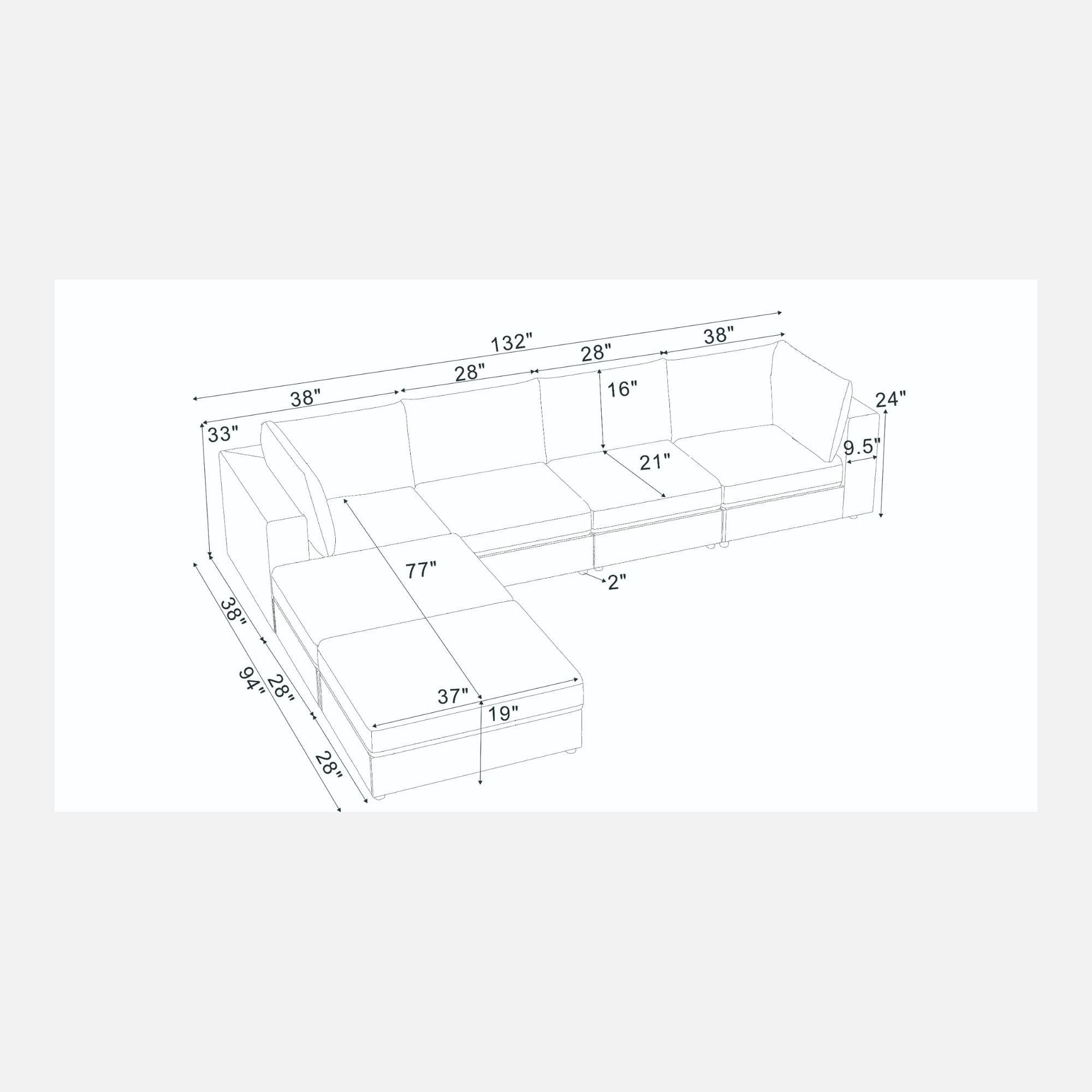Reversible Modular Sectional
