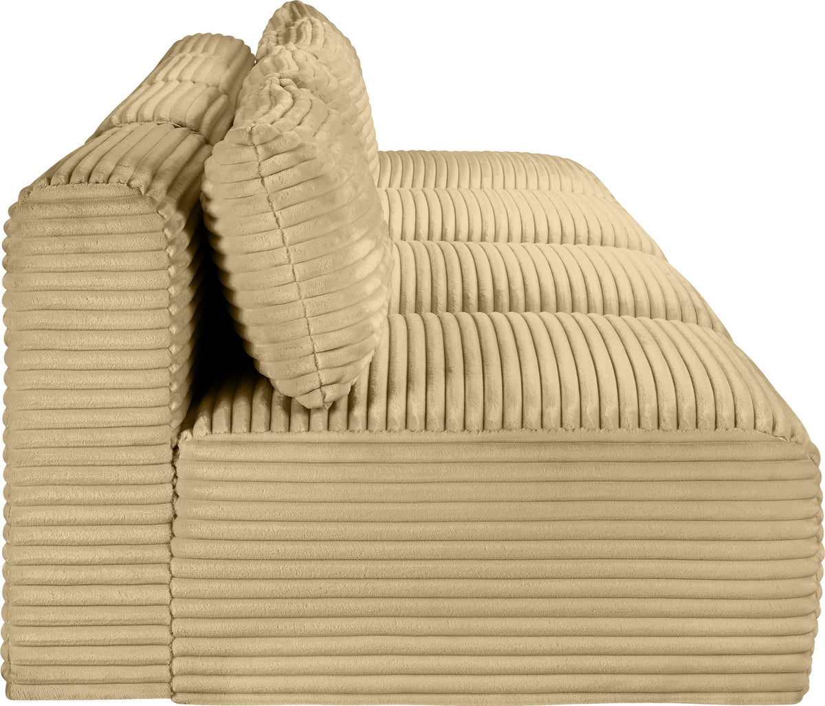 Shaggy - 4 Seat Modular Armless Sofa