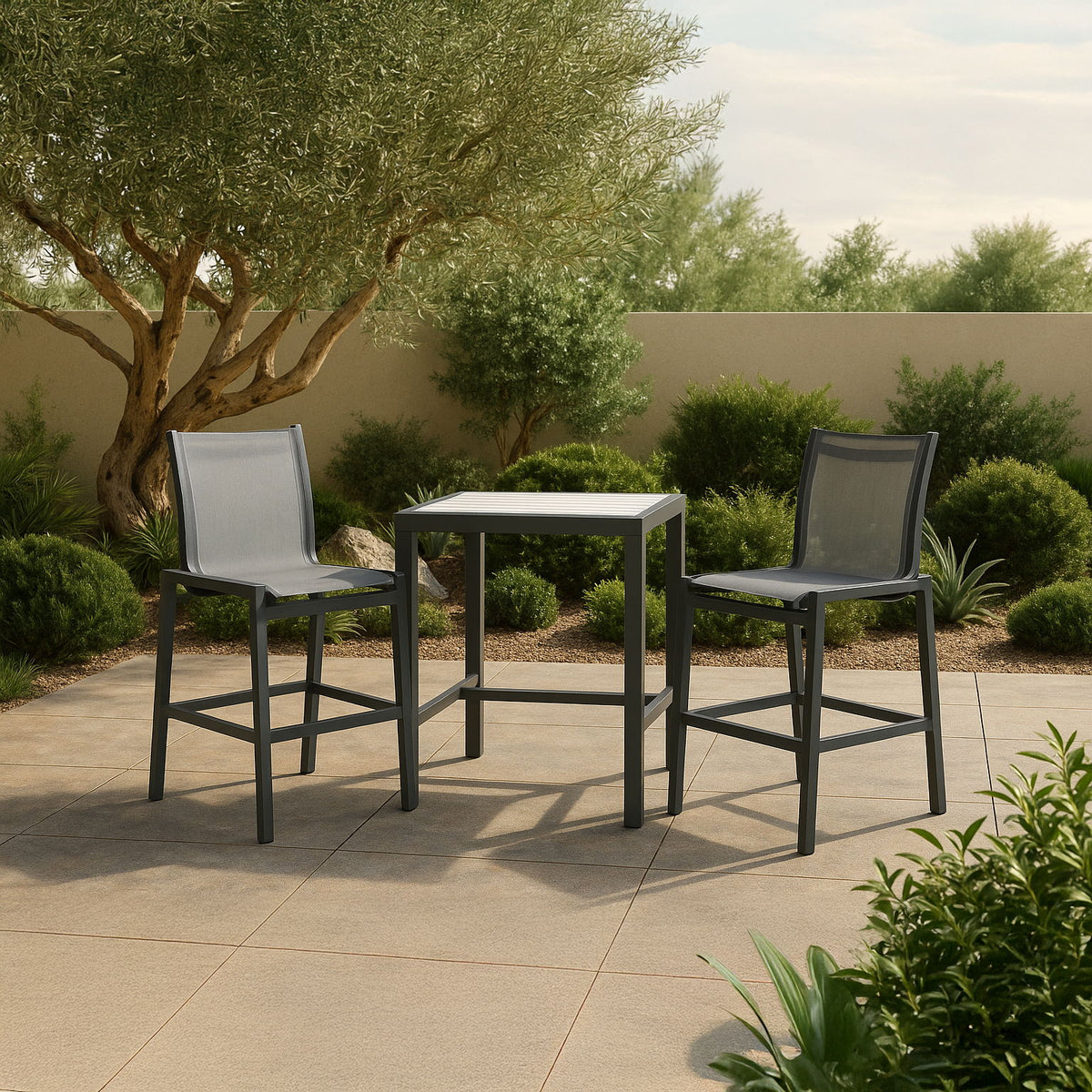 Nizuc - Outdoor Patio Barstool (Set of 2)