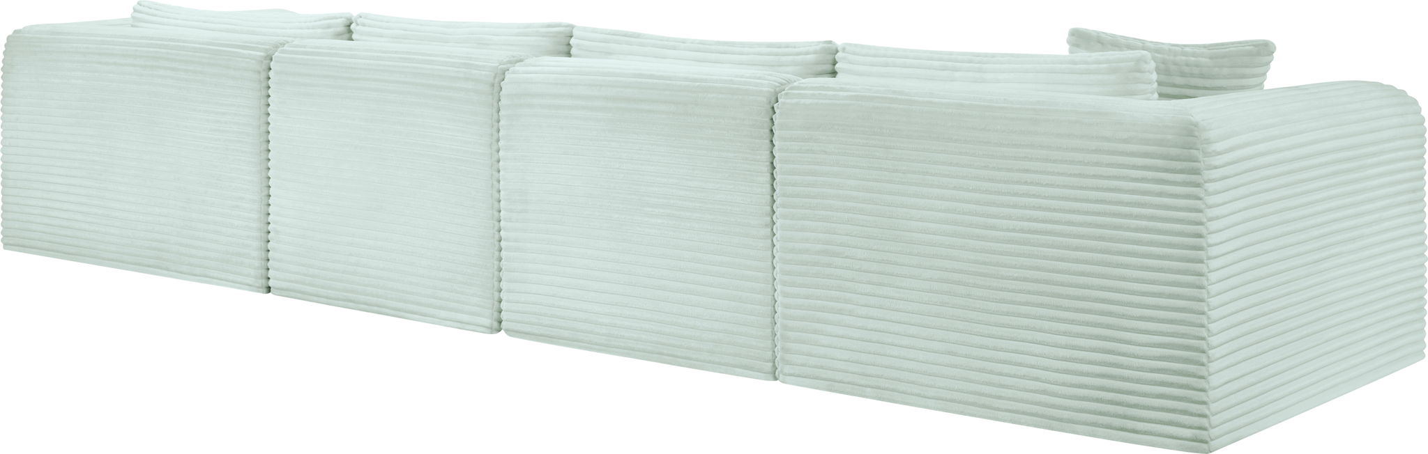 Shaggy - 4 Piece Modular Sectional