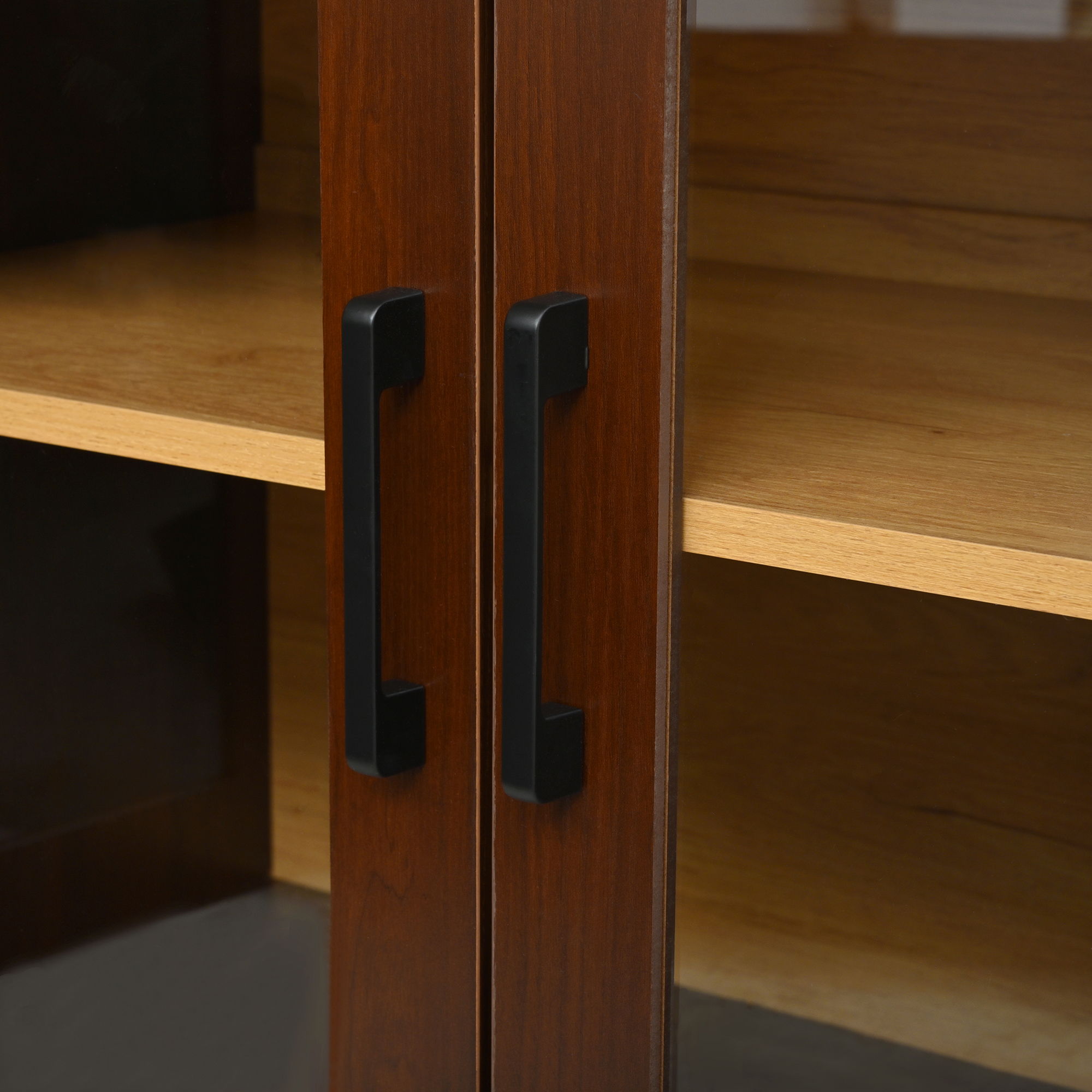 TV Stand With Semi Arched Doors