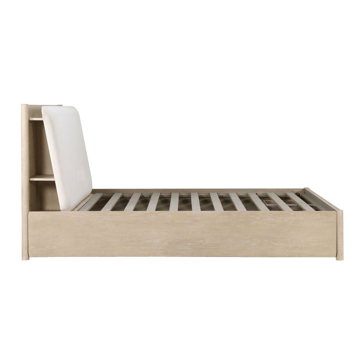 Matteo - Platform Bed With Storage Footboard