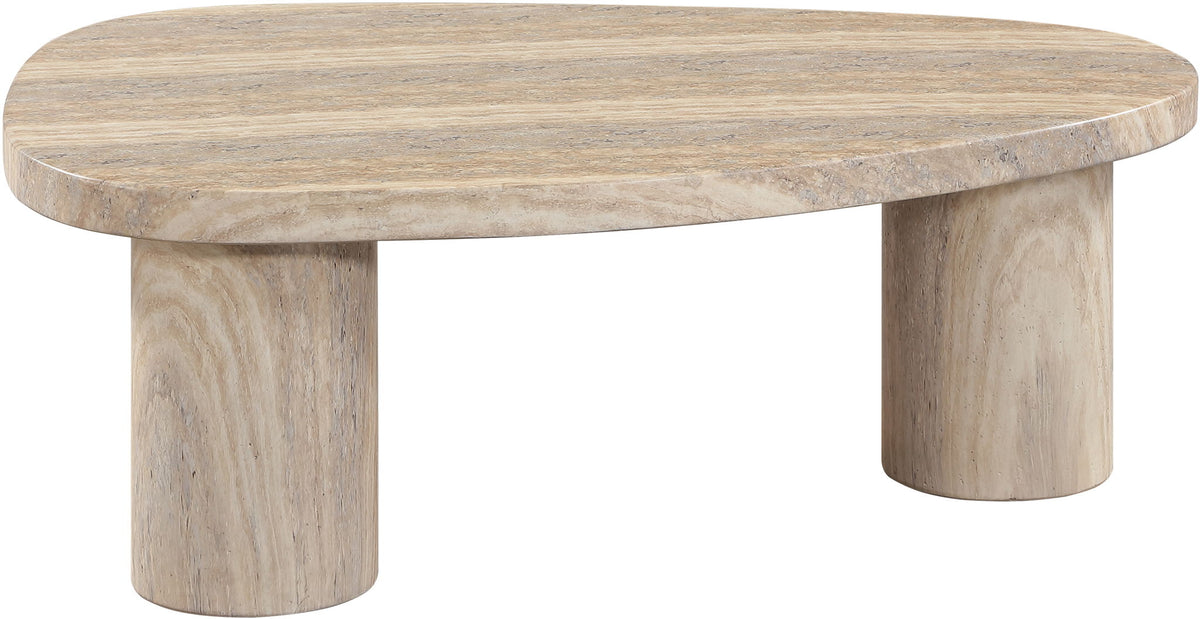 Teramo - Traverine Concrete Indoor/Outdoor Coffee Table