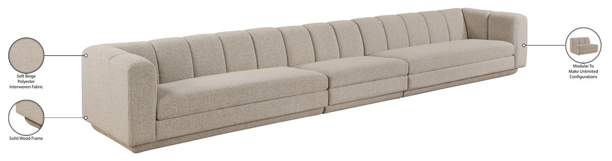 Modari - Sectional - Beige
