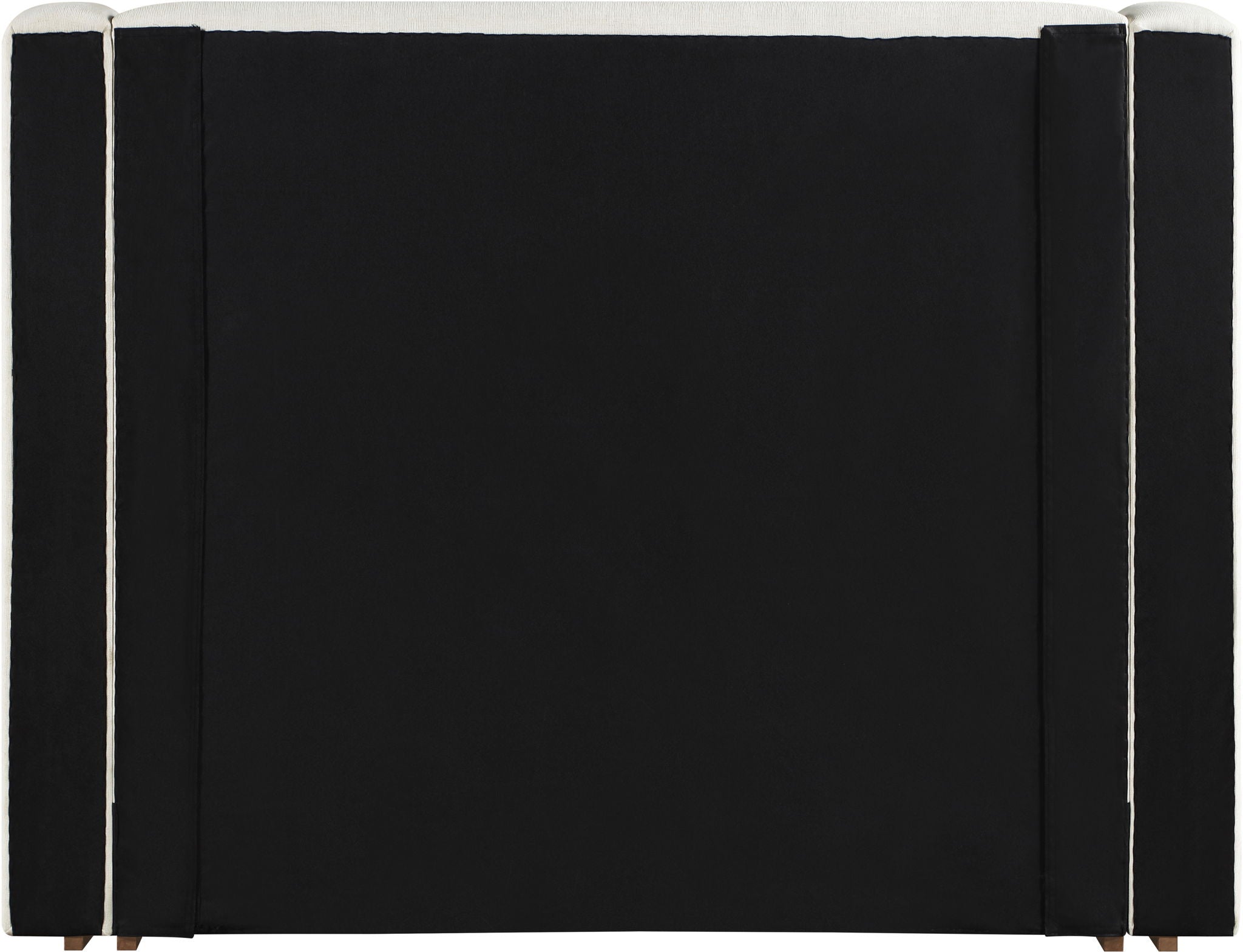 Solange - Linen Textured Fabric Upholstered Bed