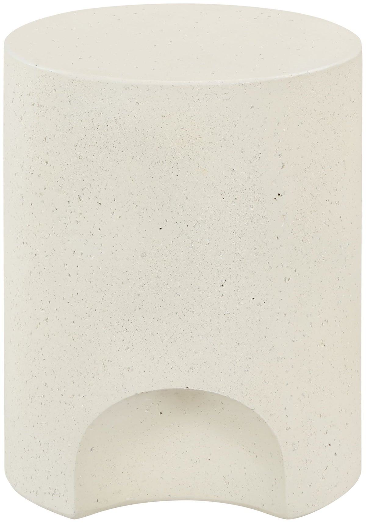 Olira - Concrete And Fiberglass Indoor / Outdoor End Table