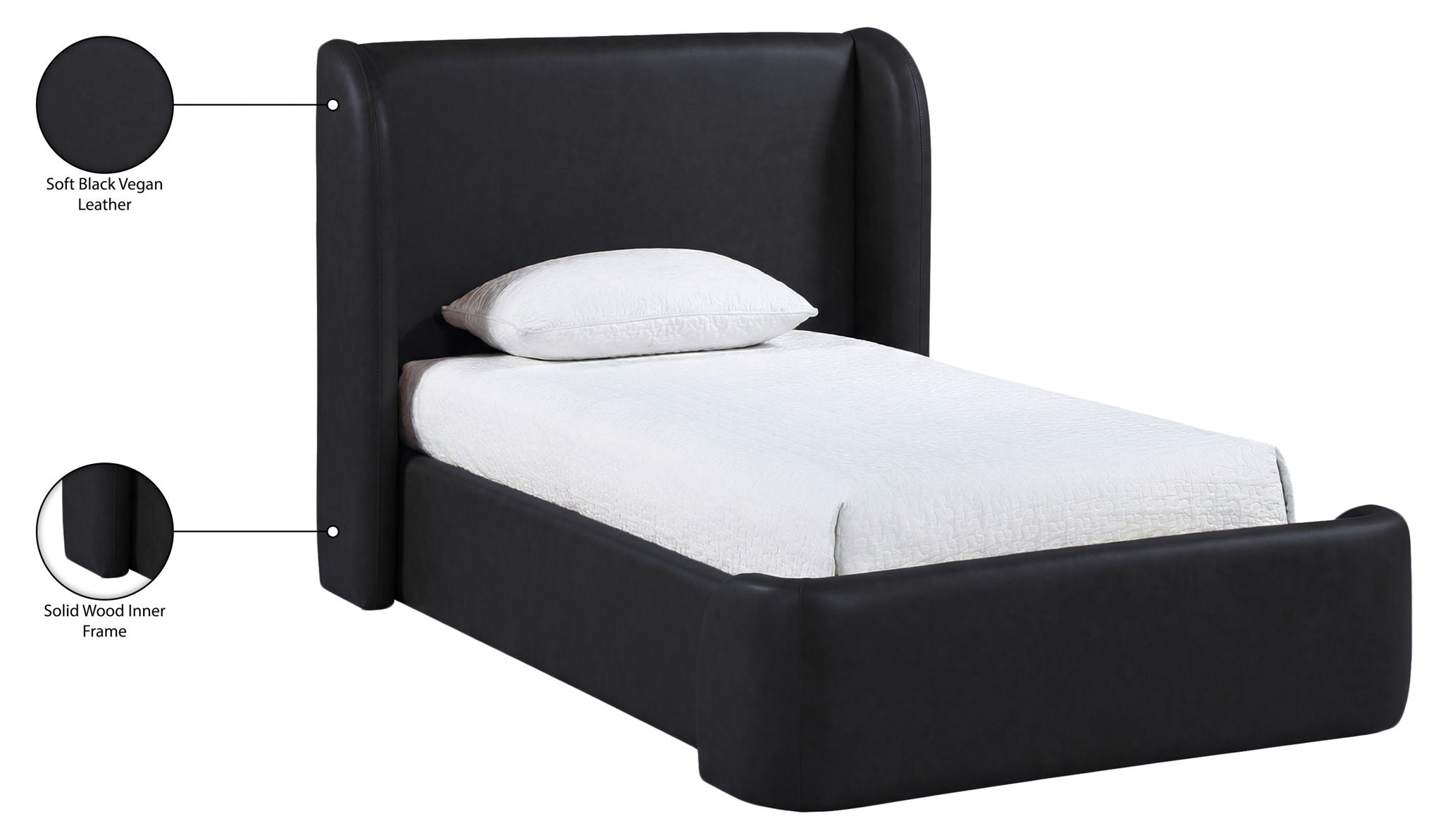 Warby - Upholstered Bed