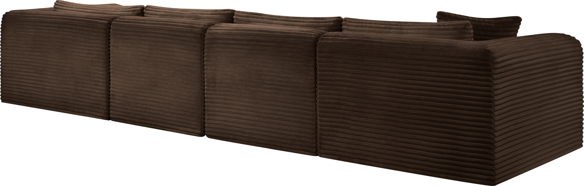 Shaggy - 4 Piece Modular Sectional