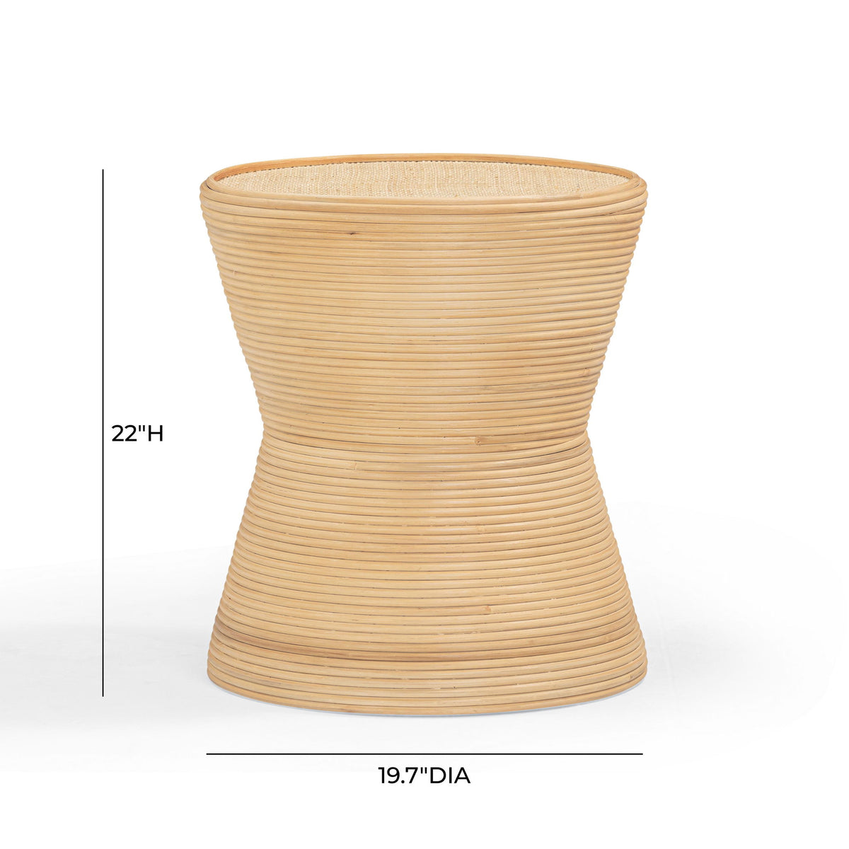 Henri - Side Table - Natural