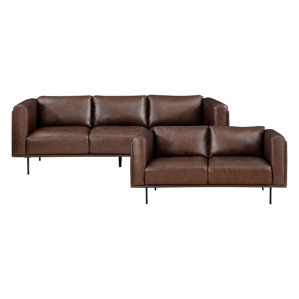 Soren - Sofa & Loveseat - Brown