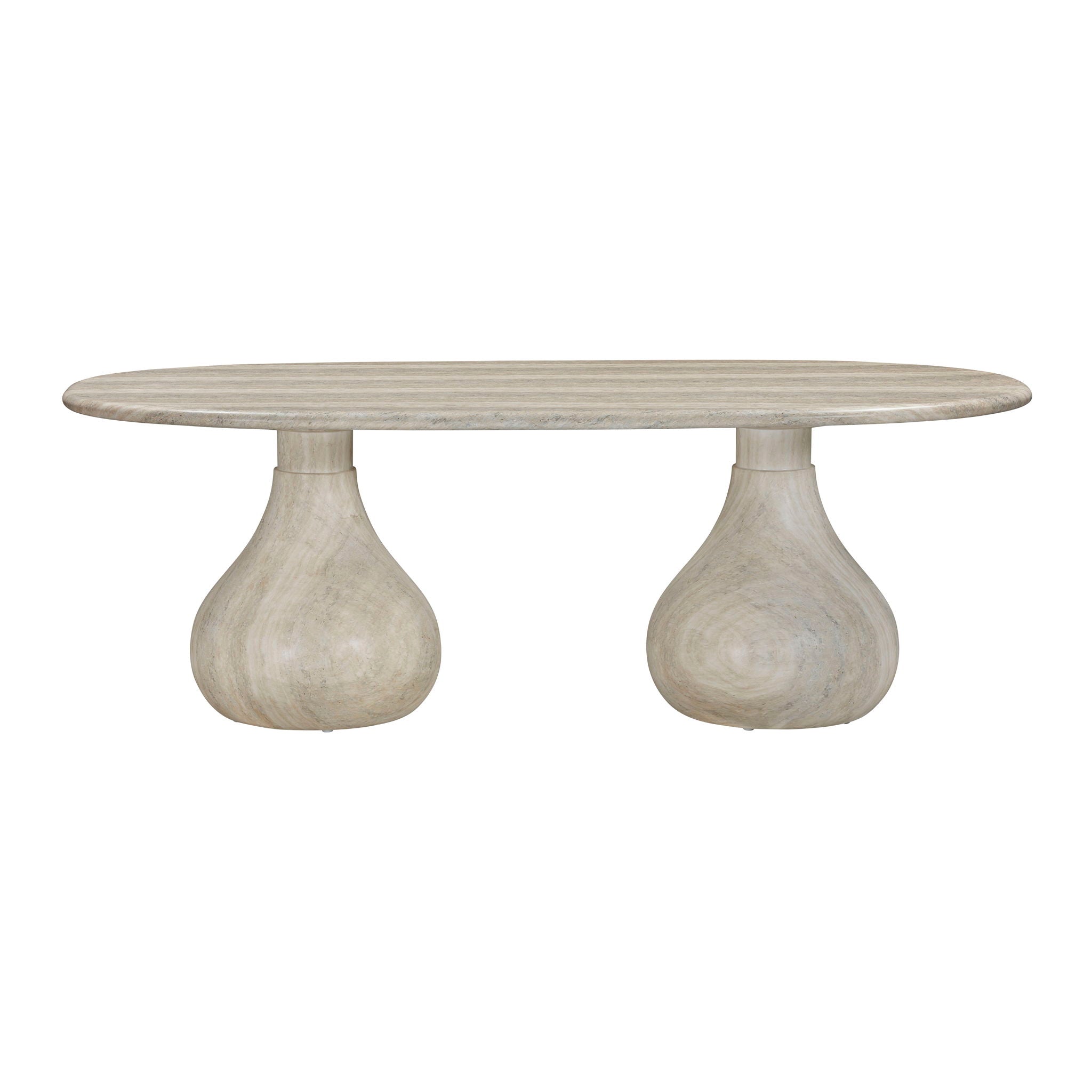 Smooch - 87" Indoor / Outdoor Oval Dining Table