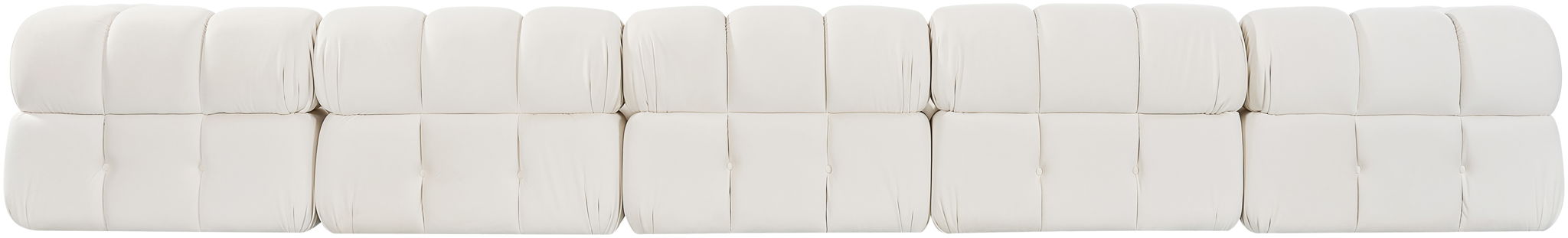 Orin - Fabric Velvet 5 Piece Modular Sofa