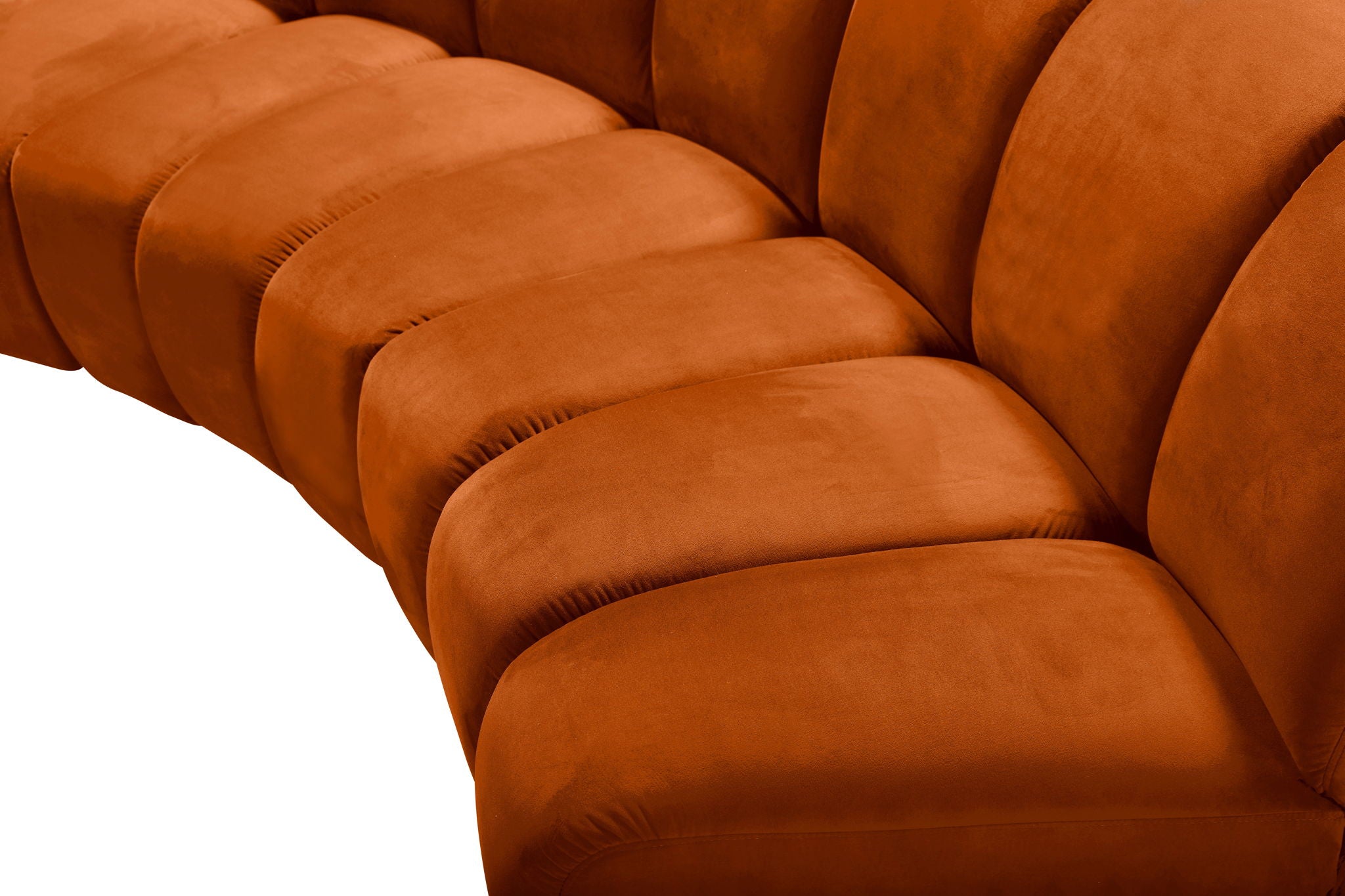 Infinity - 11 Piece Velvet Modular Sectional