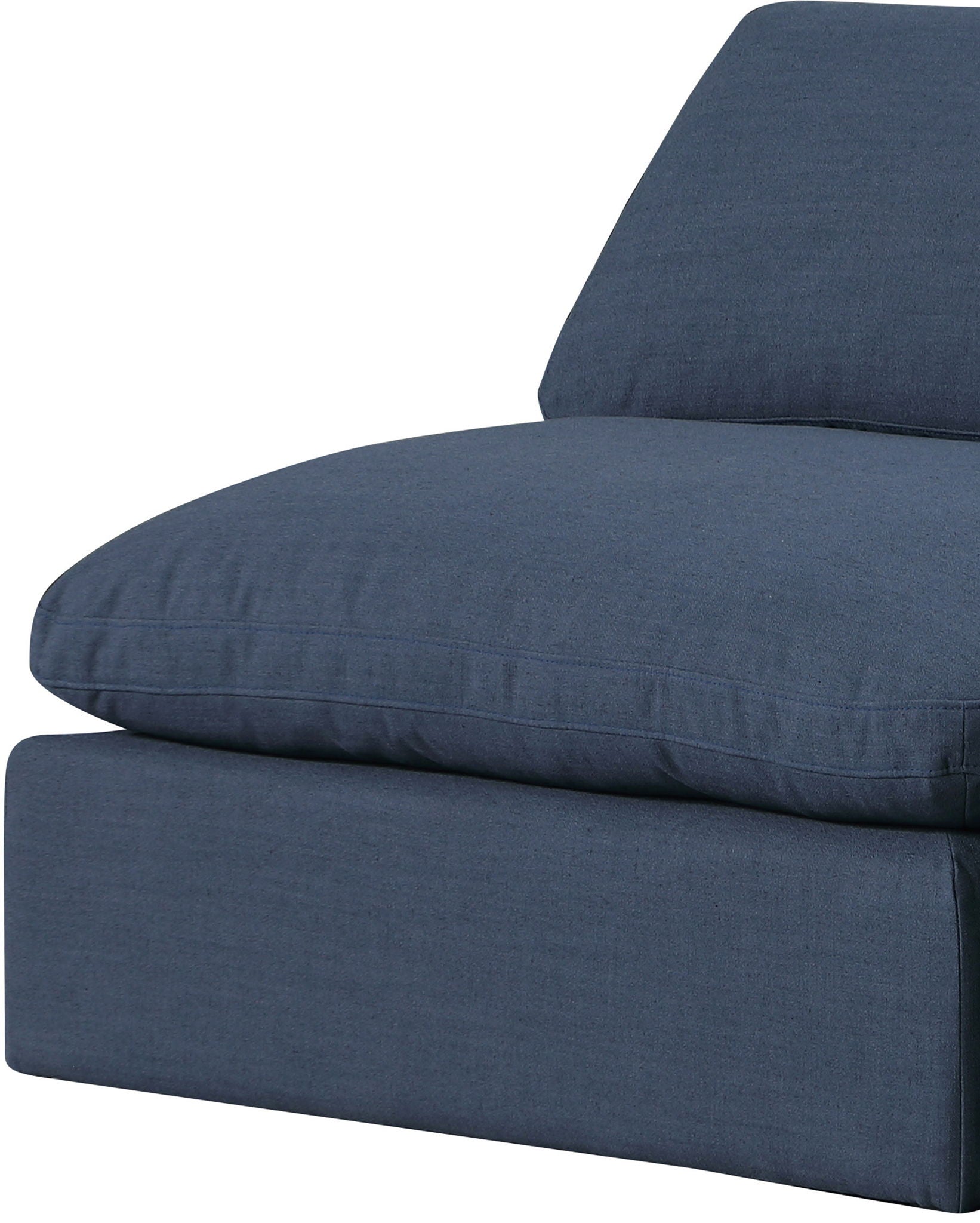 Comfy - 7 Piece Linen Modular Armless Sectional
