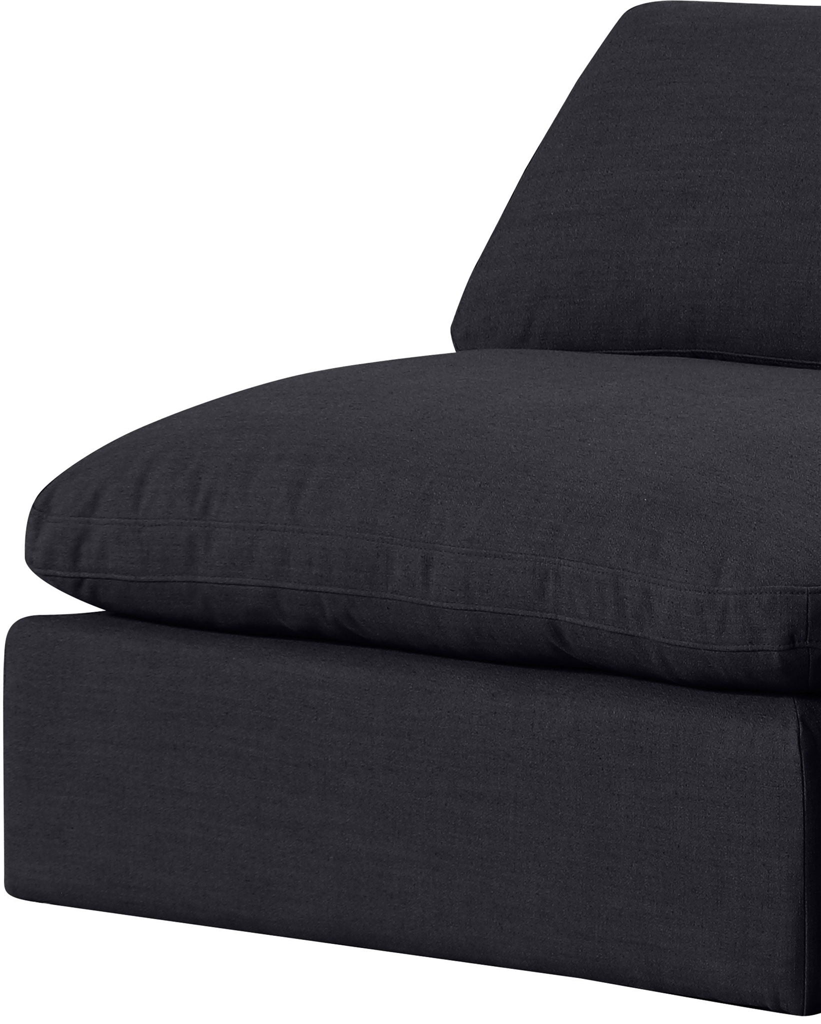 Comfy - 6 Piece Linen Modular Armless Sectional