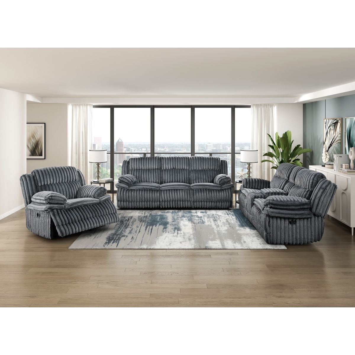 Goodland - Double Reclining Loveseat With Center Console