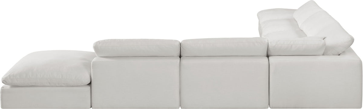 Comfy - 7 Piece Linen Modular Corner Sectional